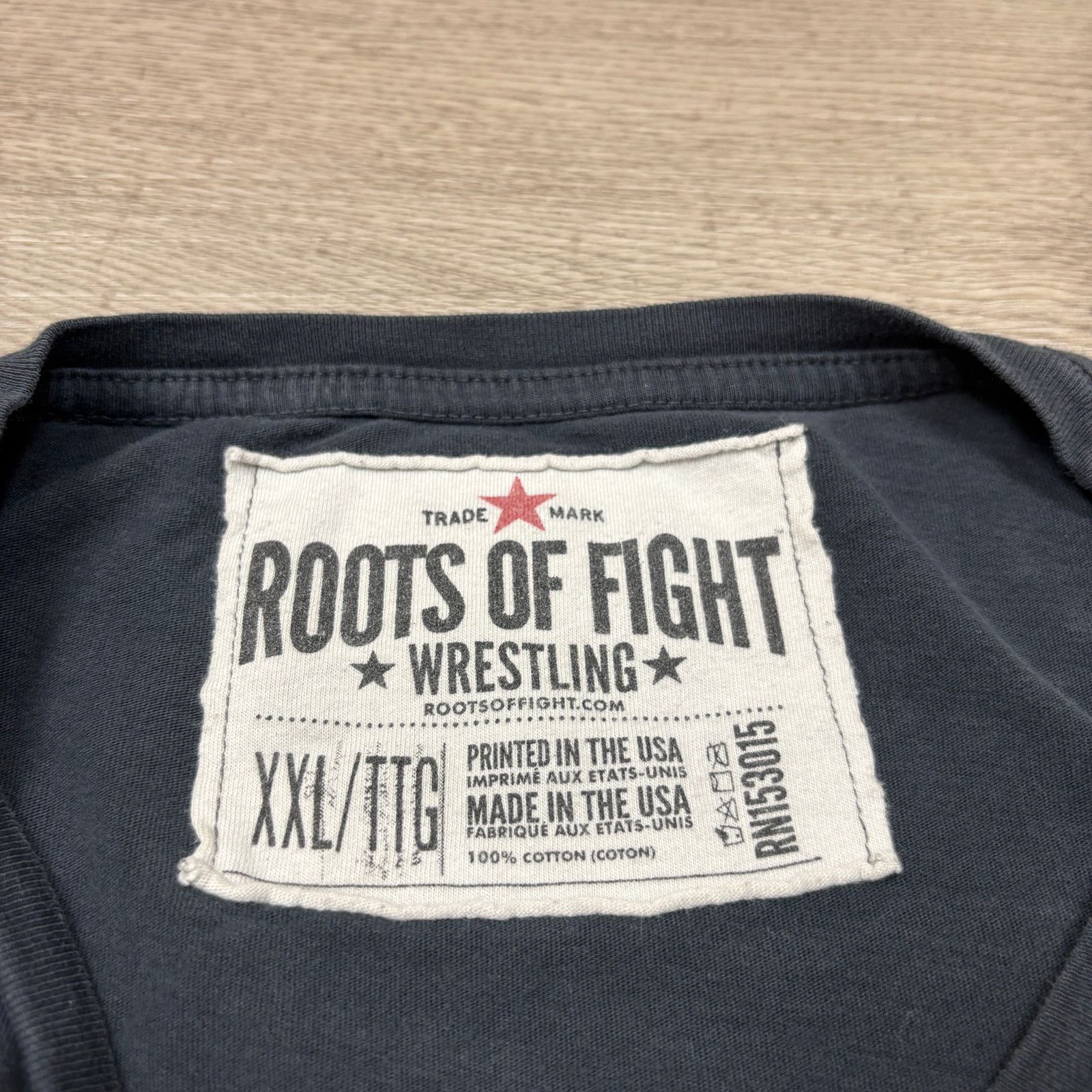 Roots Of Flight Roots of Fight Rey Mysterio Mexico Wrestling Shirt Men's 2XL Size US XXL / EU 58 / 5 - 6 Thumbnail