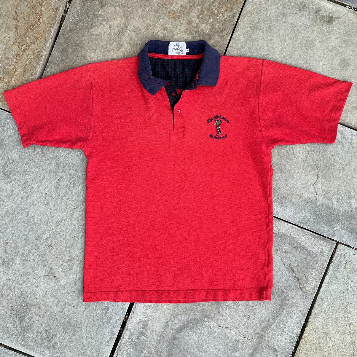 Vintage Vintage 90s St. Andrew’s Old Course Golf Polo Shirt Size US M / EU 48-50 / 2 - 1 Thumbnail