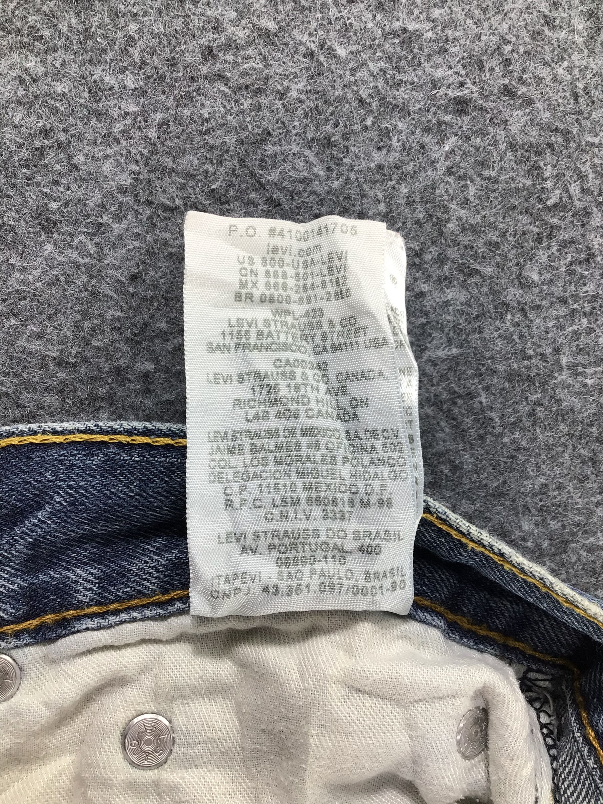 Levi's Distress Vintage Levis 514 Jeans Faded Blue Denim -J532 Size US 30 / EU 46 - 12 Thumbnail