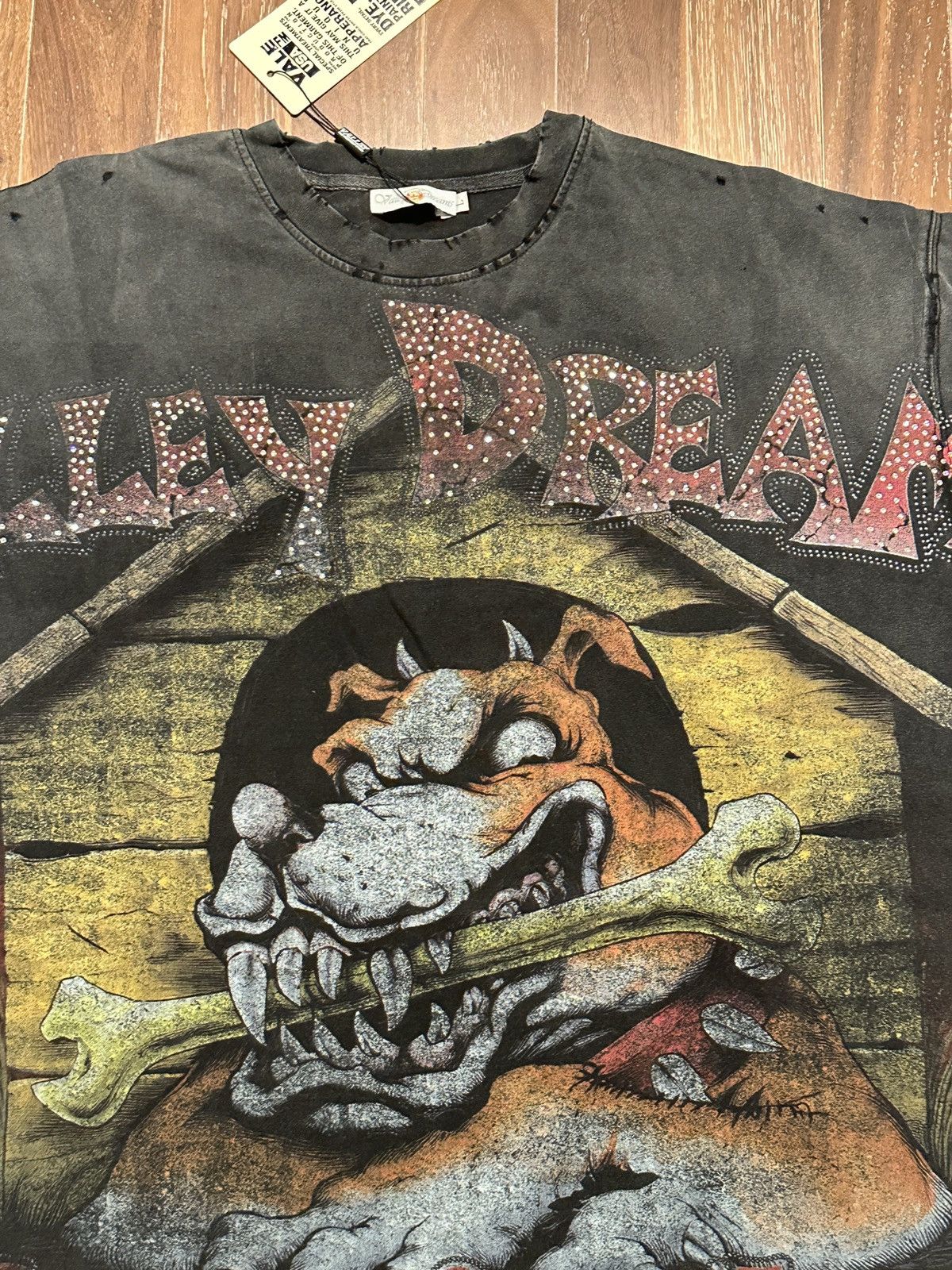 Vale Valley Dreams Black Doghouse Bling Tee Large Size US L / EU 52-54 / 3 - 3 Thumbnail