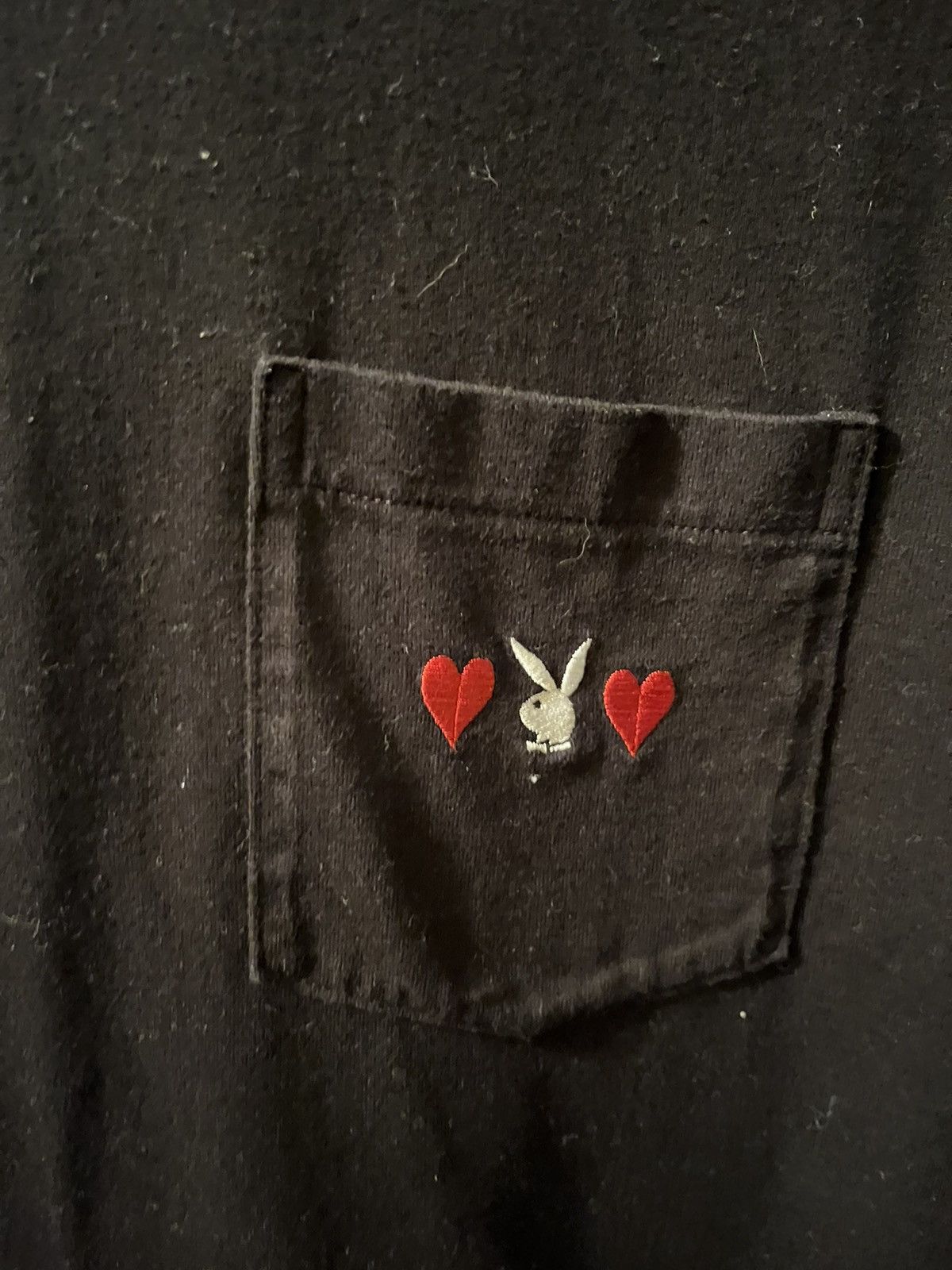 Supreme Supreme X Playboy Heart Pocket Tee Size US M / EU 48-50 / 2 - 3 Thumbnail