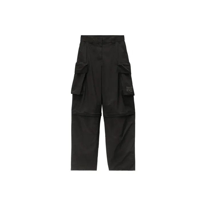 Alexander Wang Alexander Wang Black High-Waist Wide-Leg Pants 0079 Size 22" - 1 Thumbnail