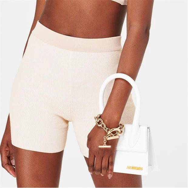 Jacquemus o1g2r1mq1024 Short in Beige Size 24" / US 00 / IT 34 - 3 Thumbnail