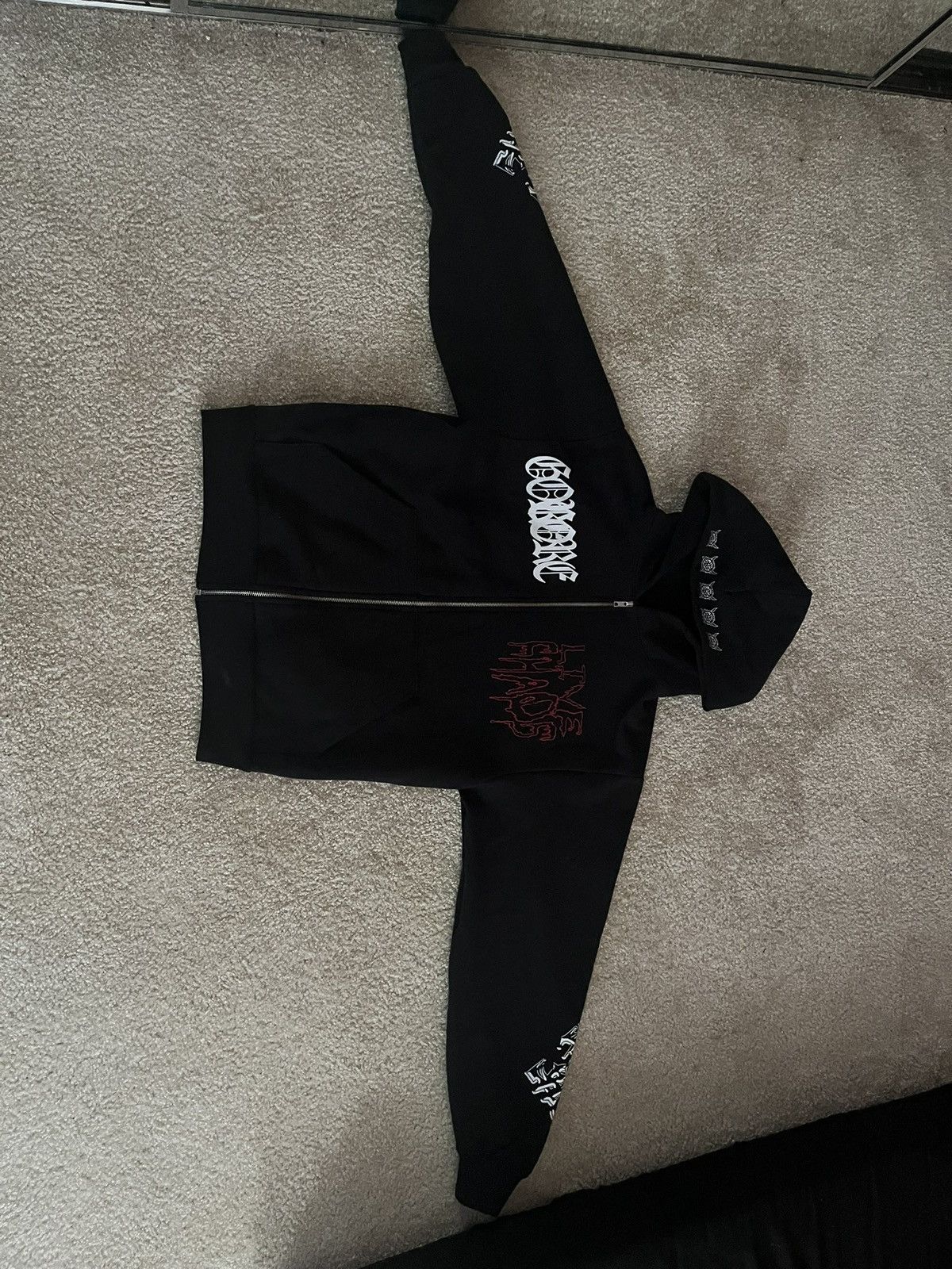 Destroy Lonely × Ken Carson × Playboi Carti Ken Carson AGC Tour Merch Zip-Up Jacket Size US M / EU 48-50 / 2 - 3 Thumbnail