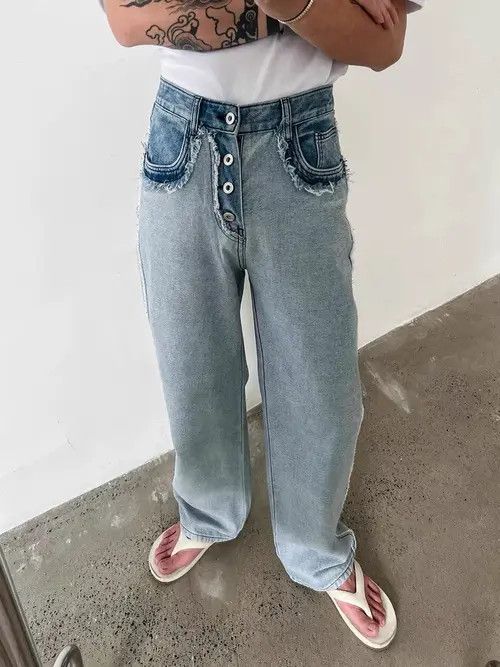 Japanese Brand Retro punk pants Size US 31 - 1 Thumbnail