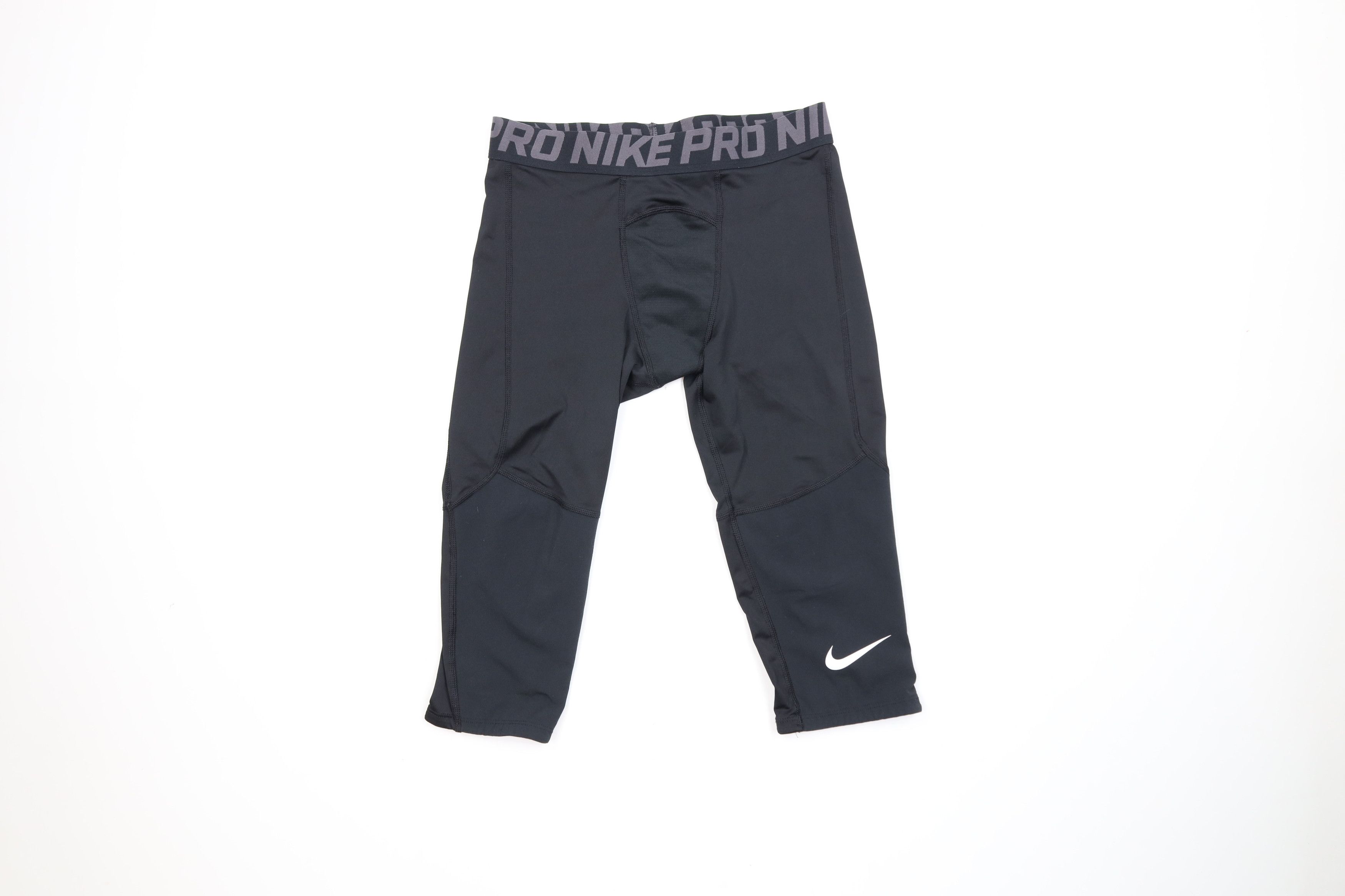 Nike Nike Pro Basketball Training Spandex Pants Capris Black Size US 36 / EU 52 - 1 Thumbnail
