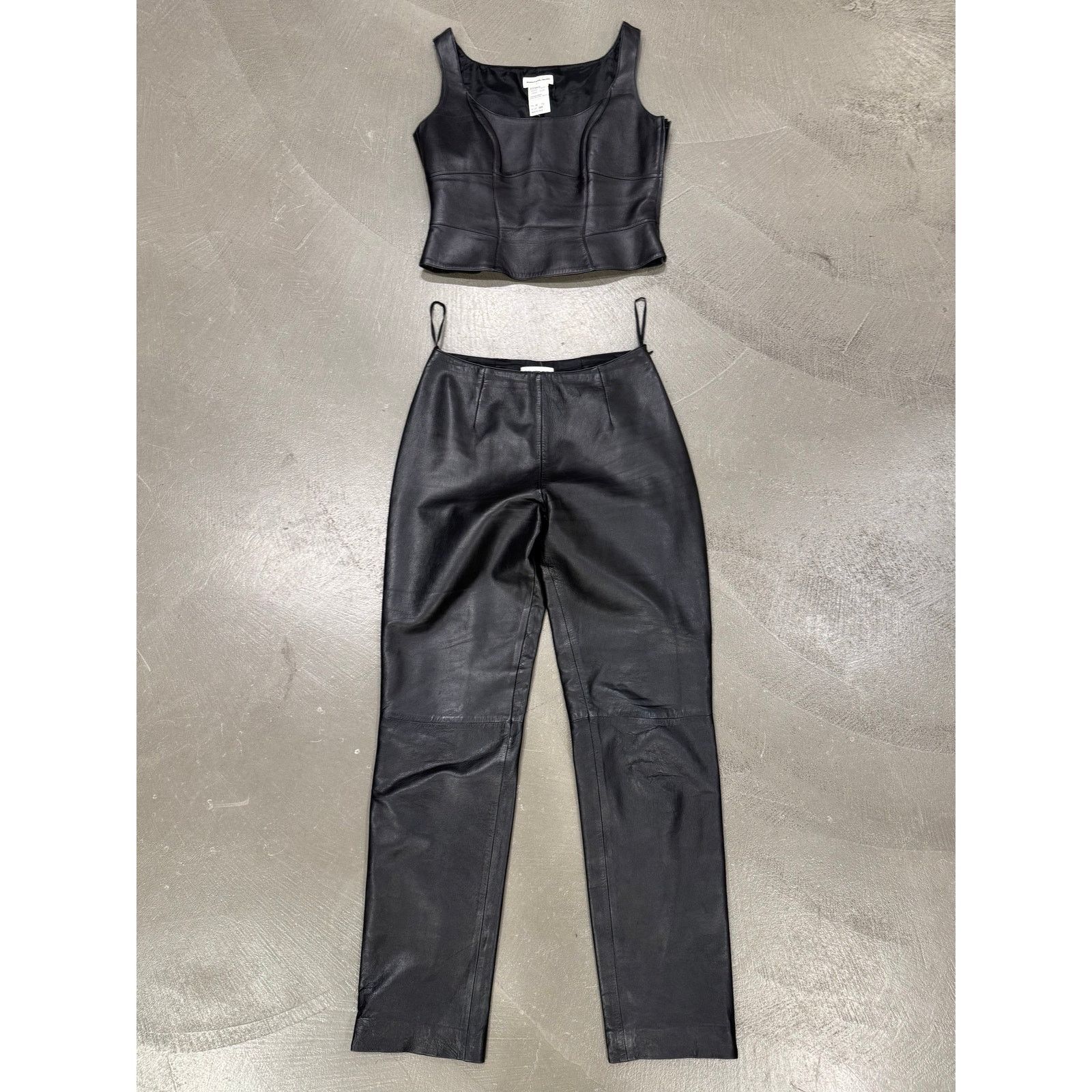 Thierry Mugler 2000s Mugler set (top + pants) Size 28" / US 6 / IT 42 - 1 Thumbnail