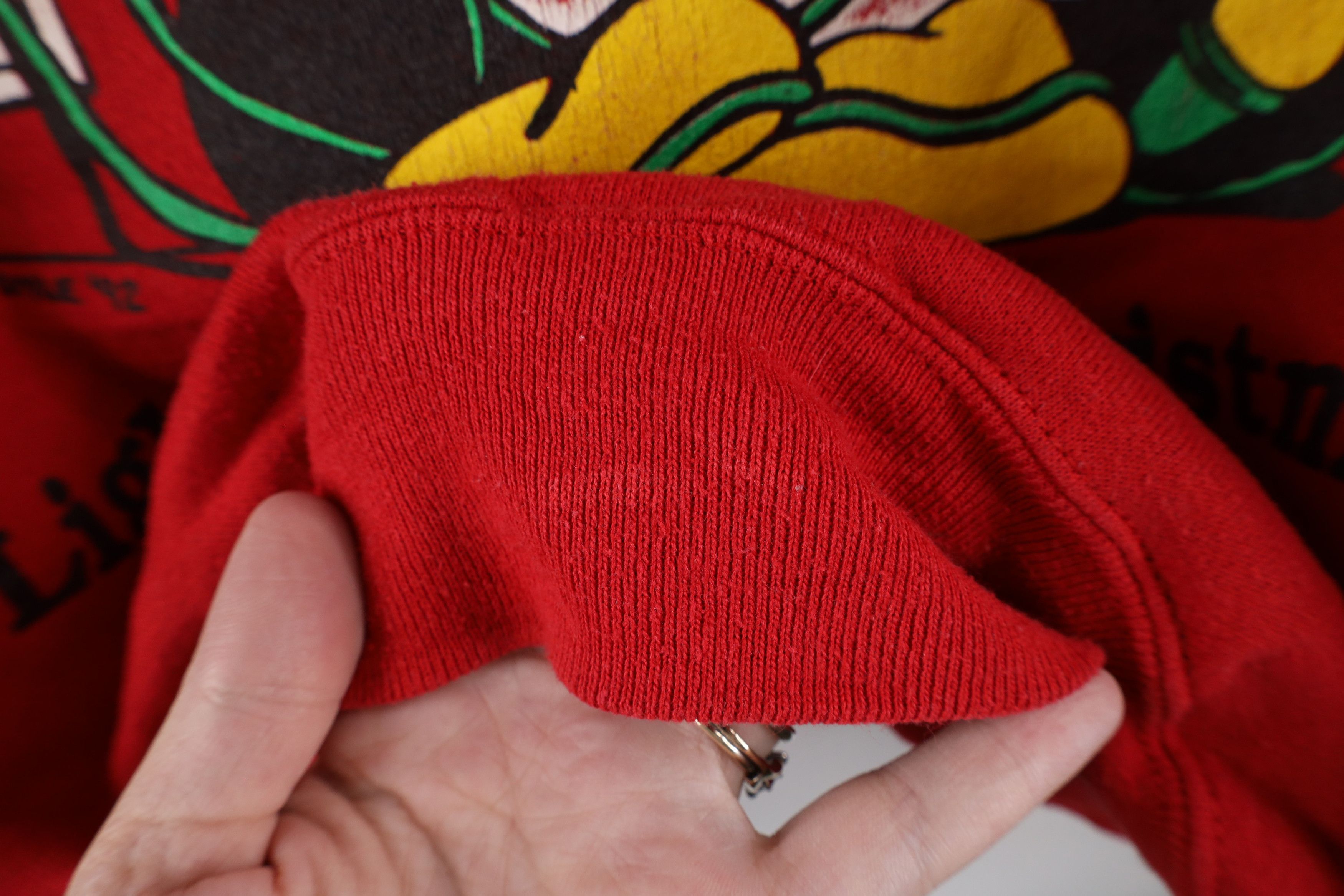 Vintage Vintage 90s Streetwear Christmas Lighten Up Sweatshirt USA Size L / US 10 / IT 46 - 8 Thumbnail