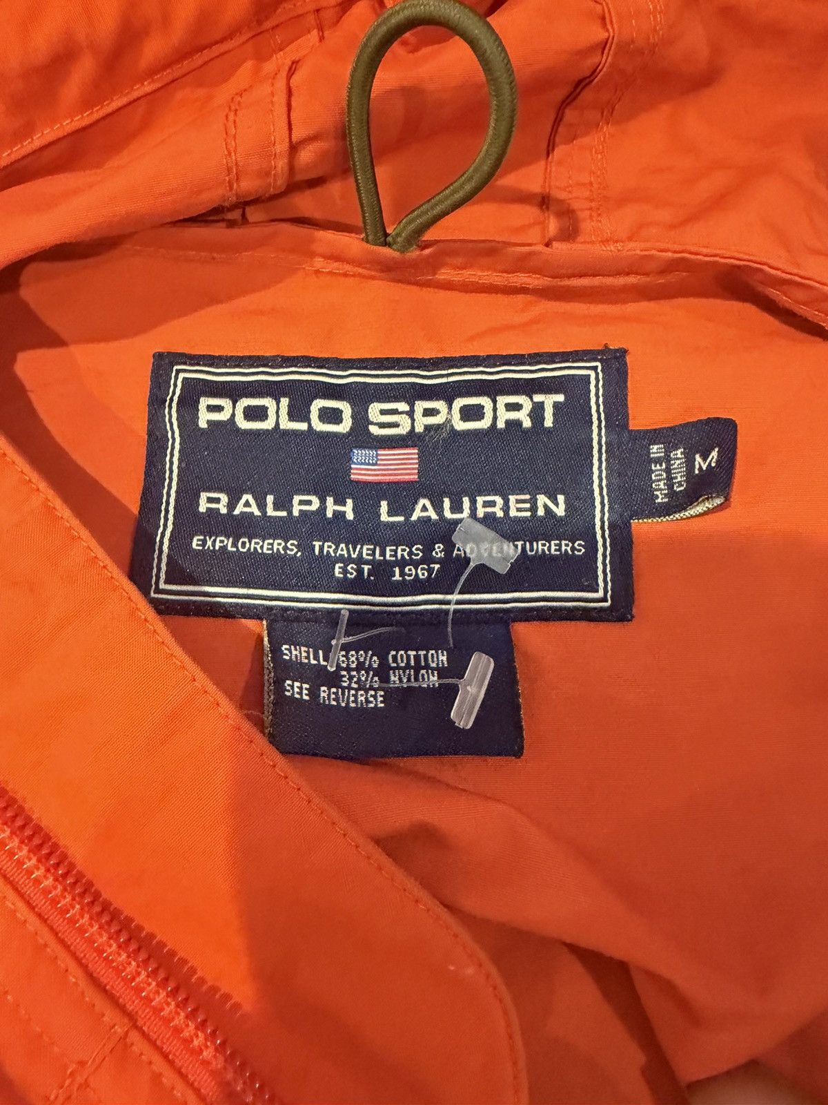 Polo Ralph Lauren Polo Sport Vintage Rain Jacket Size US M / EU 48-50 / 2 - 8 Thumbnail