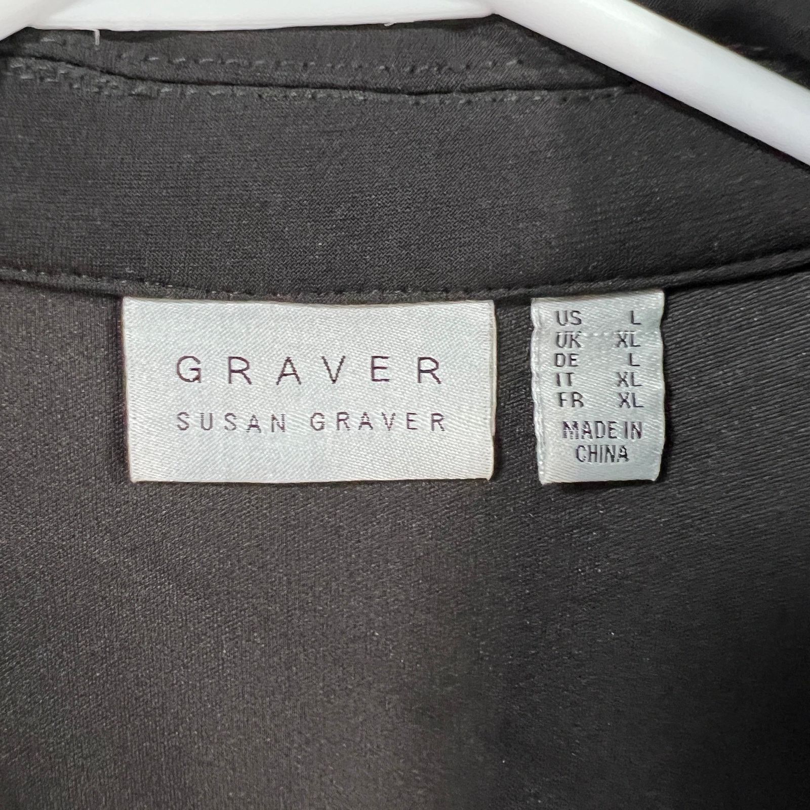 Other GRAVER Susan Graver LK Fusion 3/4 Sly Cutaway Size L / US 10 / IT 46 - 12 Thumbnail
