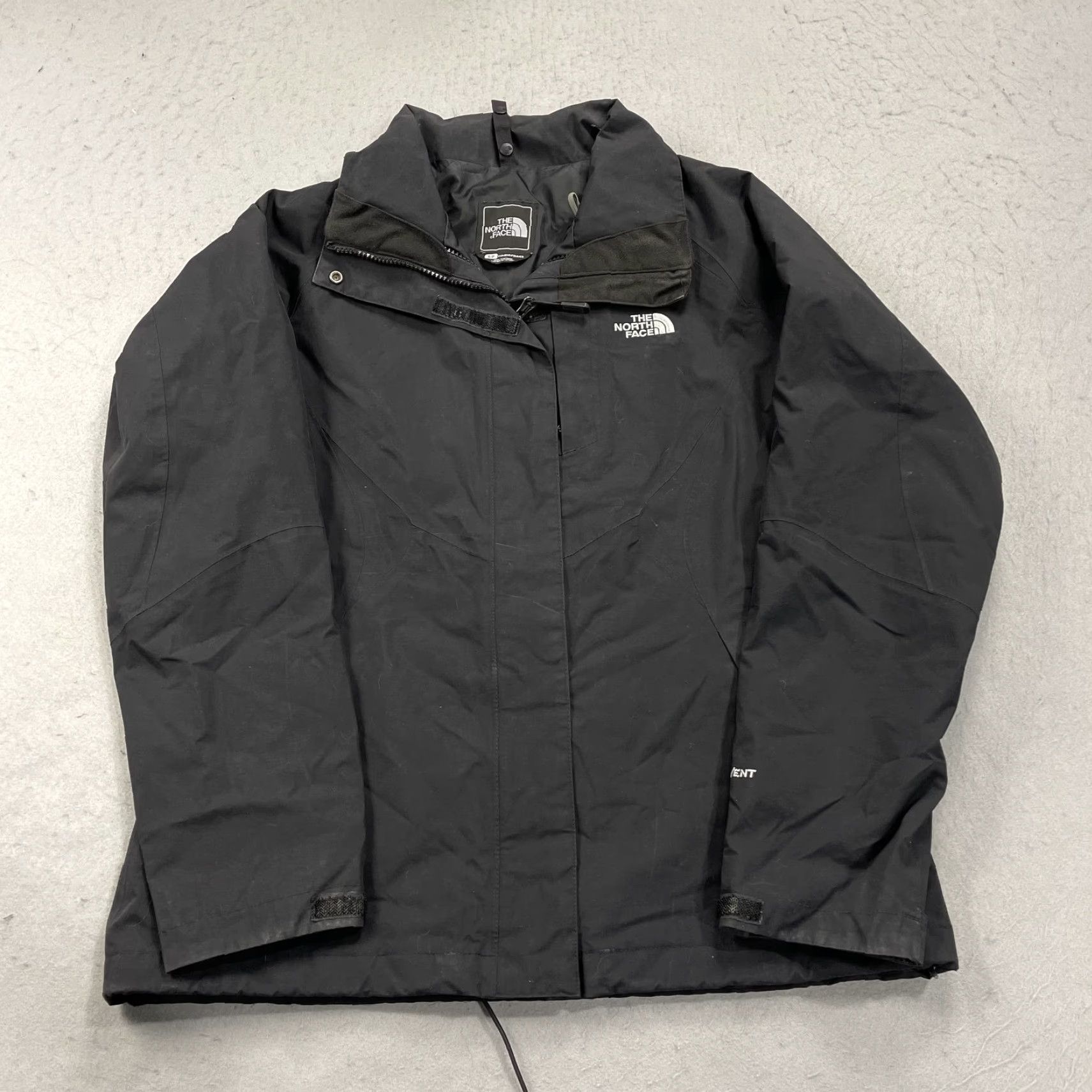 The North Face The North Face Womens Short Jacket Black HyVent Waterproof Full Zip Rain Hiking S Windbreaker Regular Fit Size S / US 4 / IT 40 - 2 Thumbnail