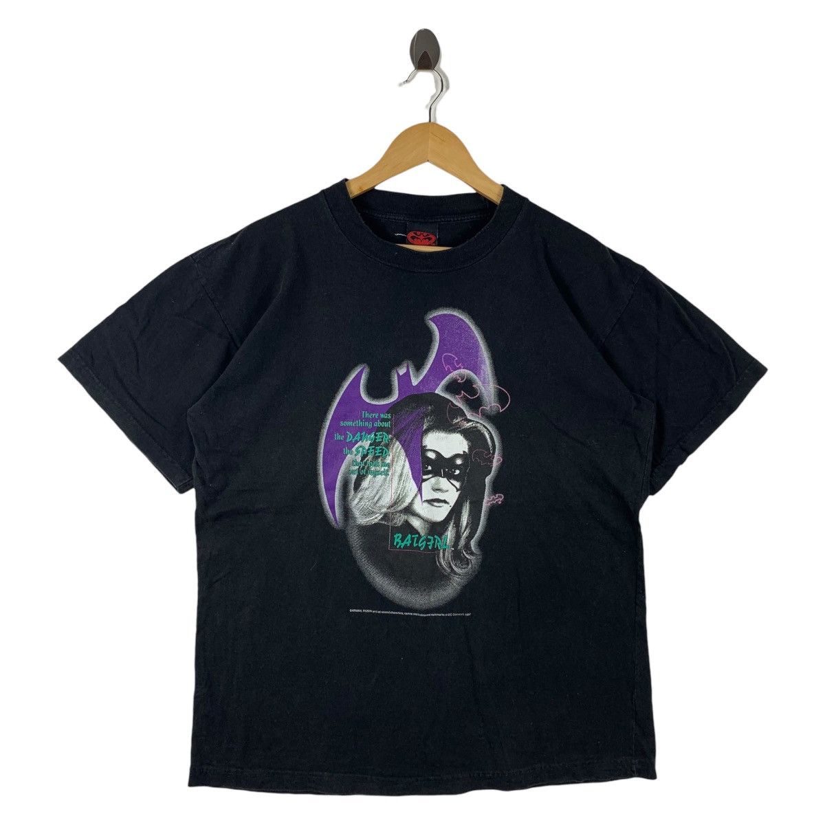 Other Vintage 1997 Batman & Robin Movie Batgirl Alicia Promo Tee Size US L / EU 52-54 / 3 - 1 Thumbnail