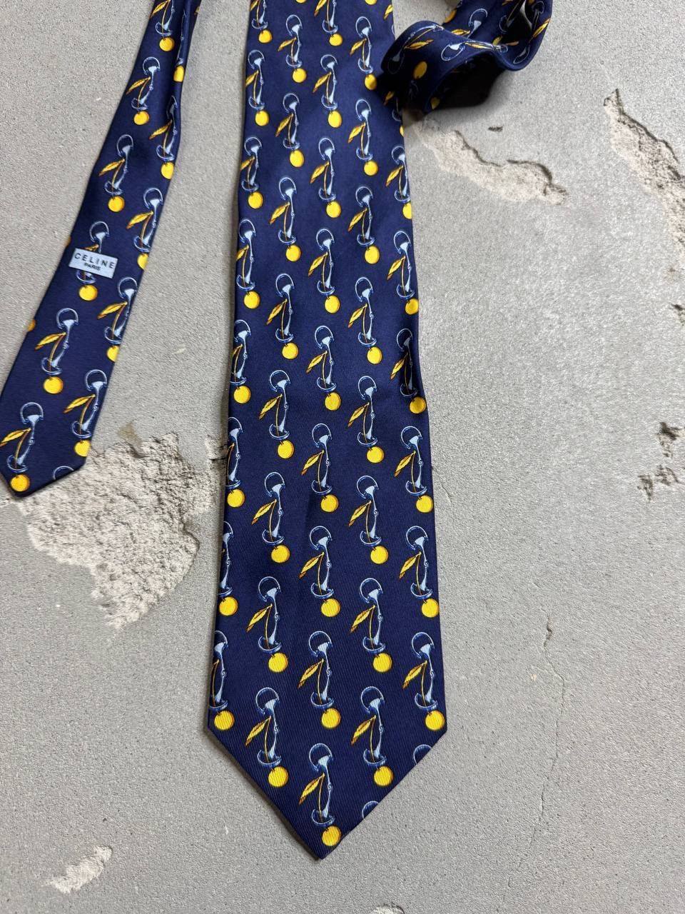 Celine Celine Vintage Luxury Tie Size ONE SIZE - 3 Thumbnail
