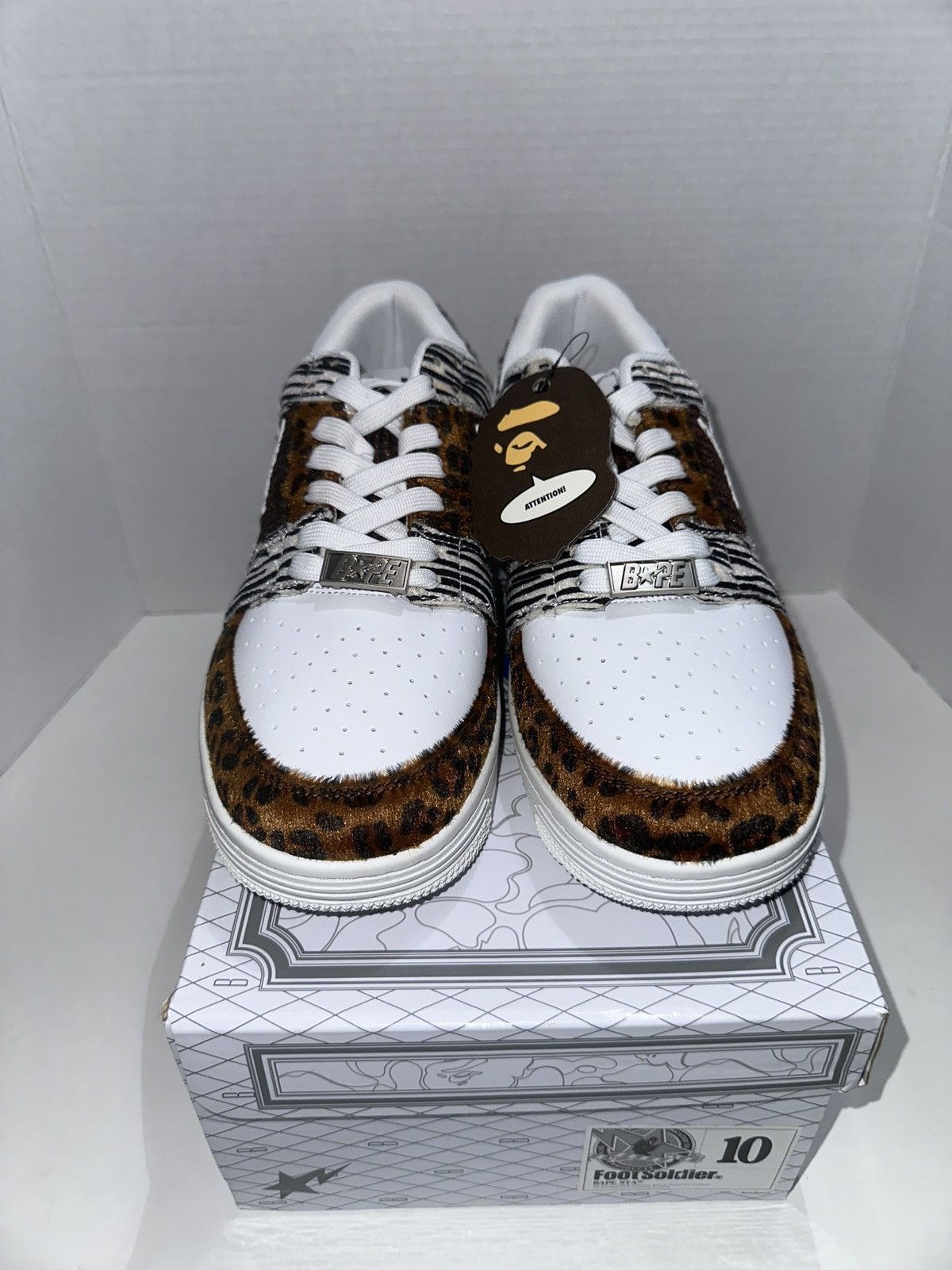 Bape BAPE Animal Mix Bapesta DS US10 Size US 10 / EU 43 - 5 Thumbnail