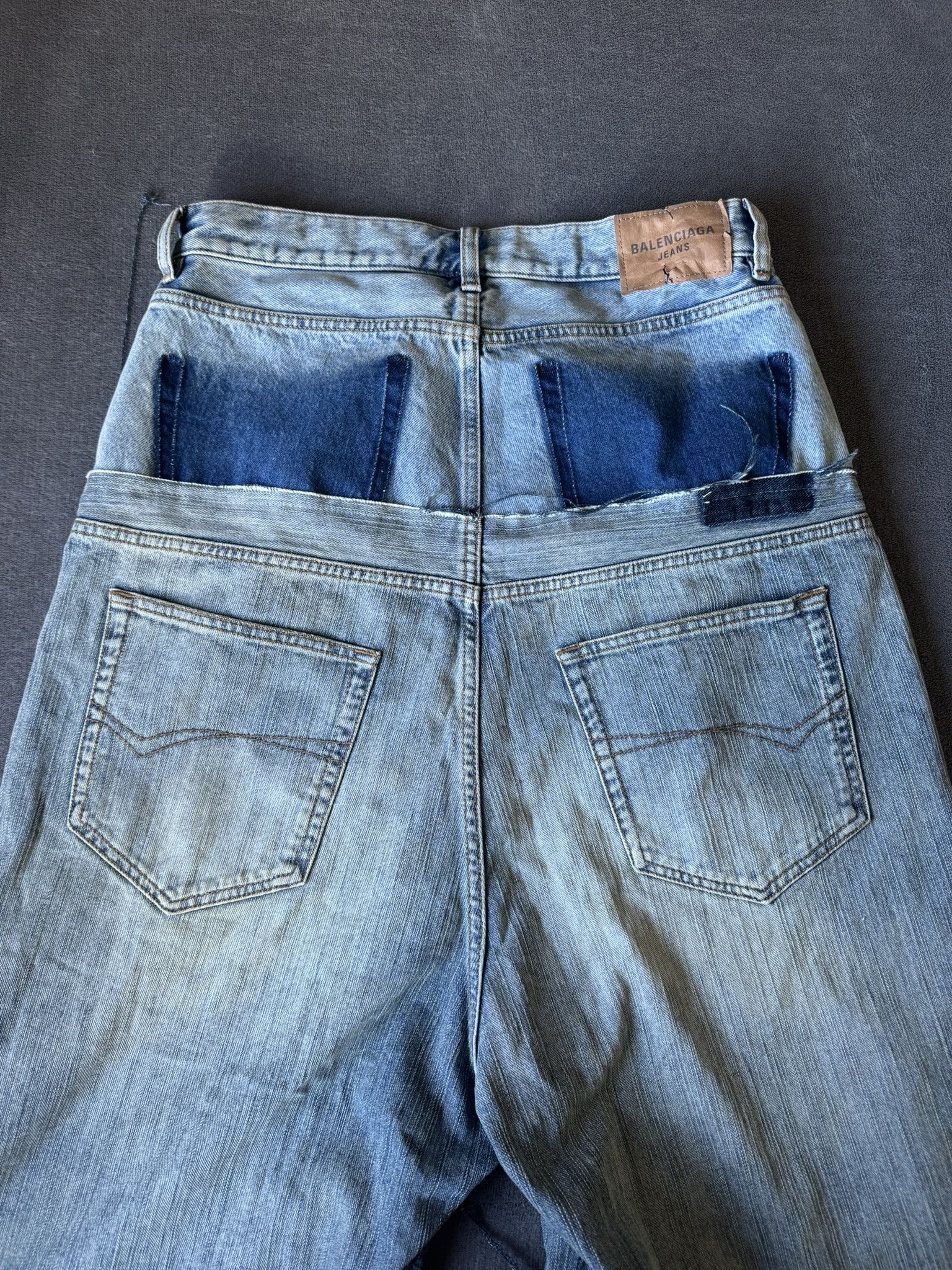 Balenciaga Balenciaga Cut Up Denim Size US 30 / EU 46 - 8 Thumbnail