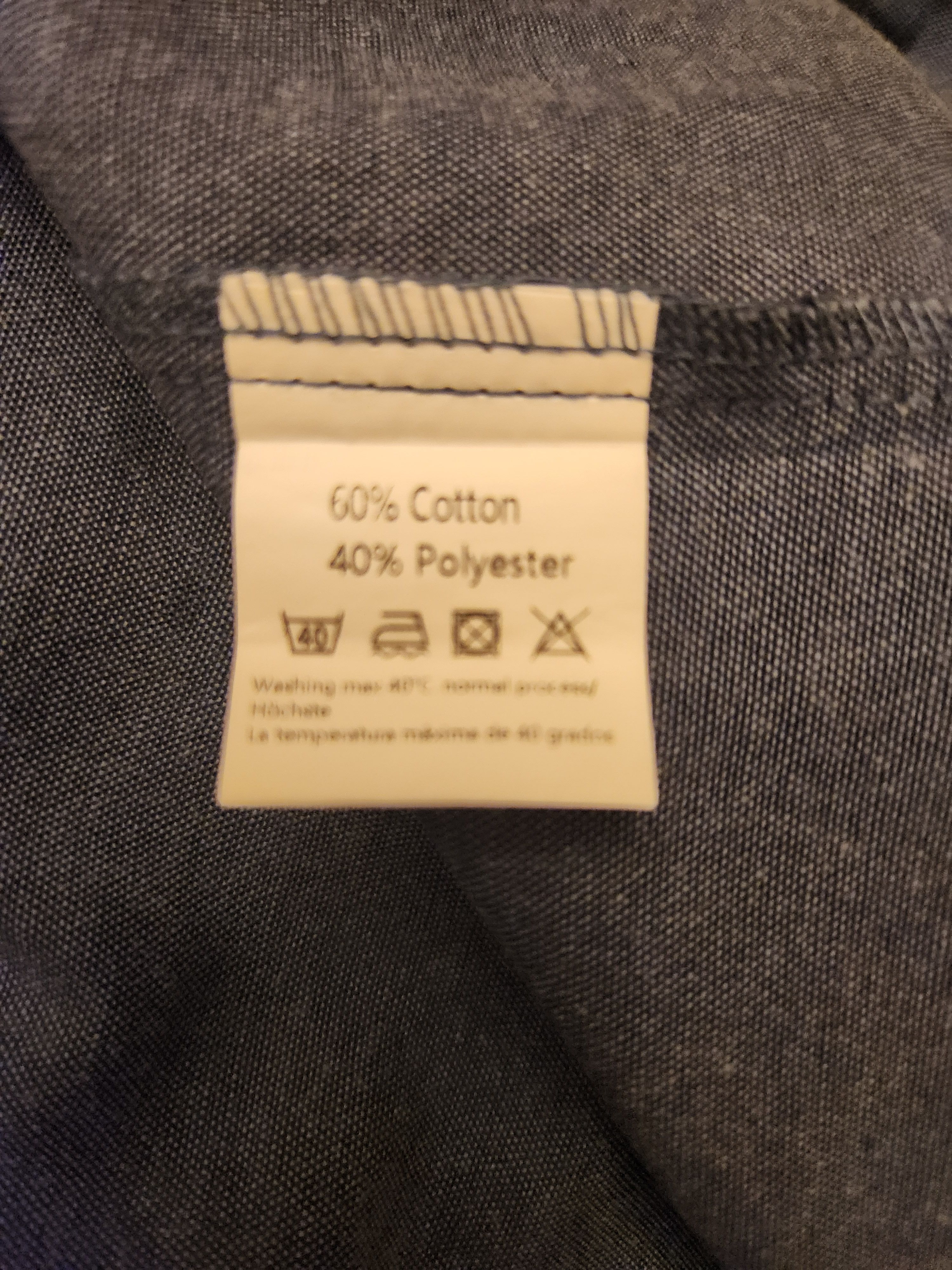 Other NWOT COOFANDY Cotton Blend Blue Long Sleeve Shirts Size US XL / EU 56 / 4 - 4 Thumbnail