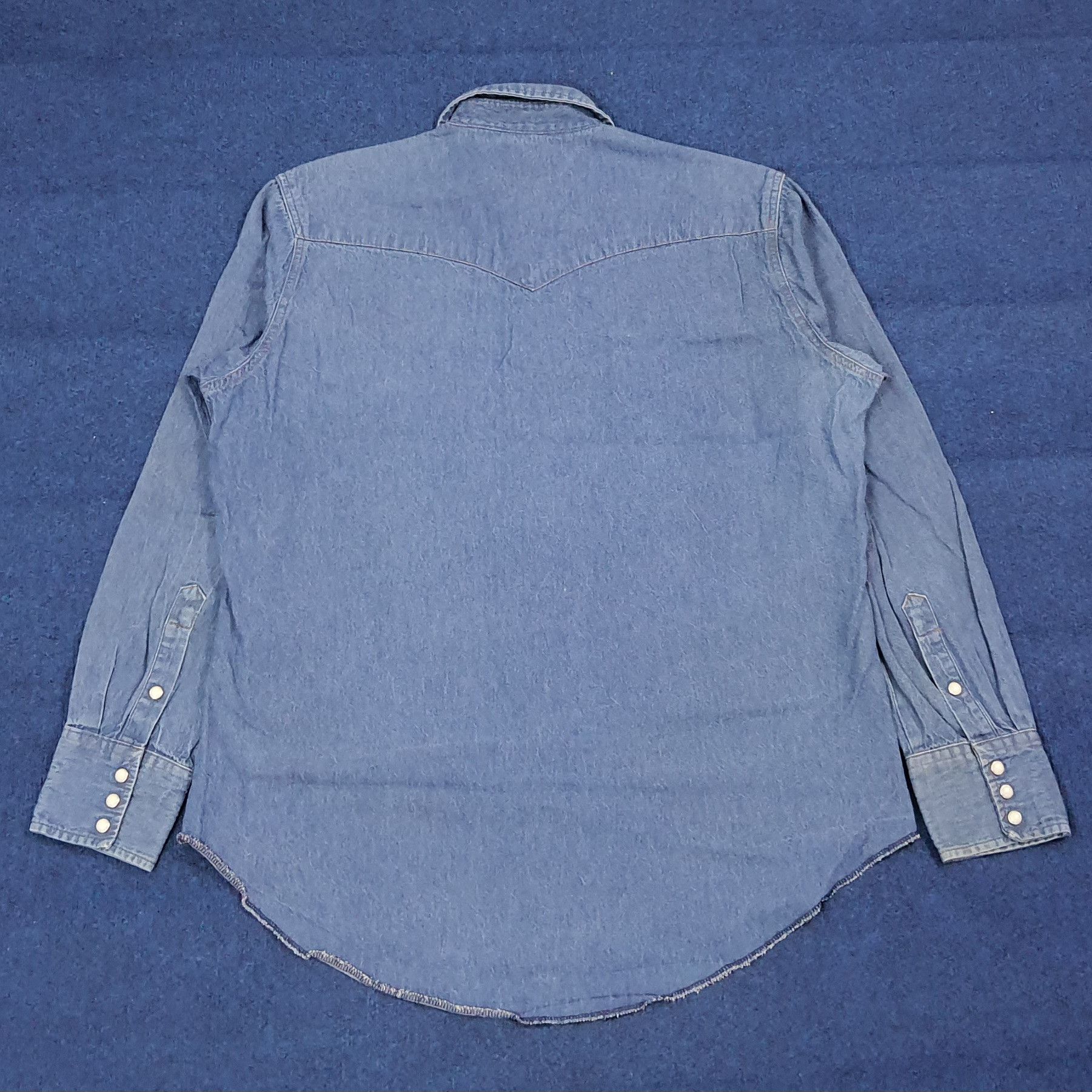 Wrangler Vintage Wrangler Denim Western Rugged Ranchwear C276N23 Size US L / EU 52-54 / 3 - 3 Thumbnail