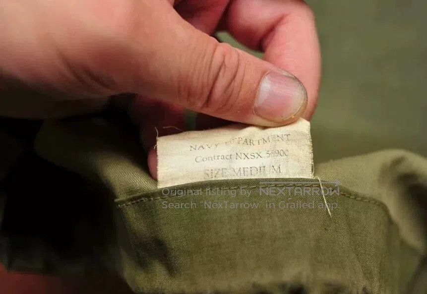 Vintage WWII Style Waterproof Jacket M Size. Size US M / EU 48-50 / 2 - 5 Thumbnail
