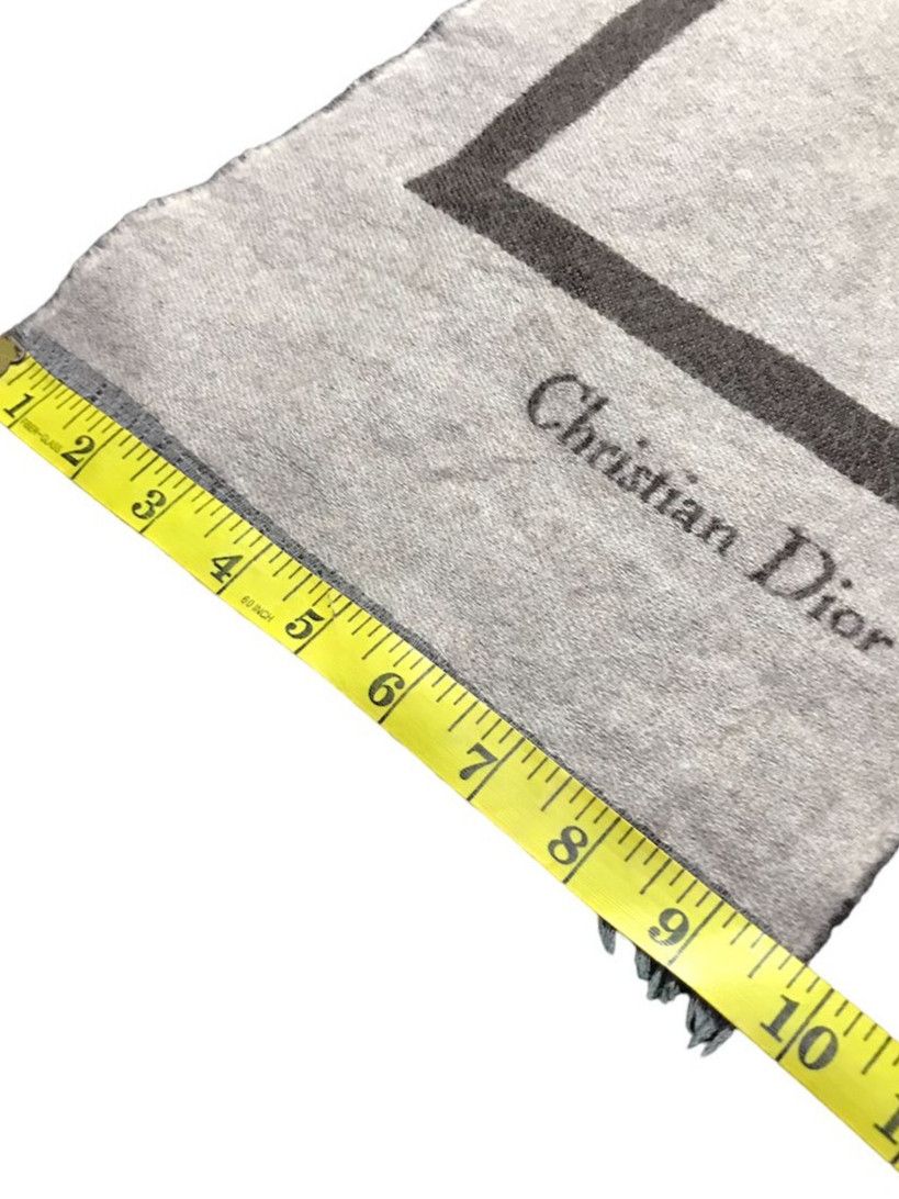 Christian Dior Monsieur × Designer × Vintage Vintage Christian Dior Merino wool Scarf Size ONE SIZE - 5 Thumbnail