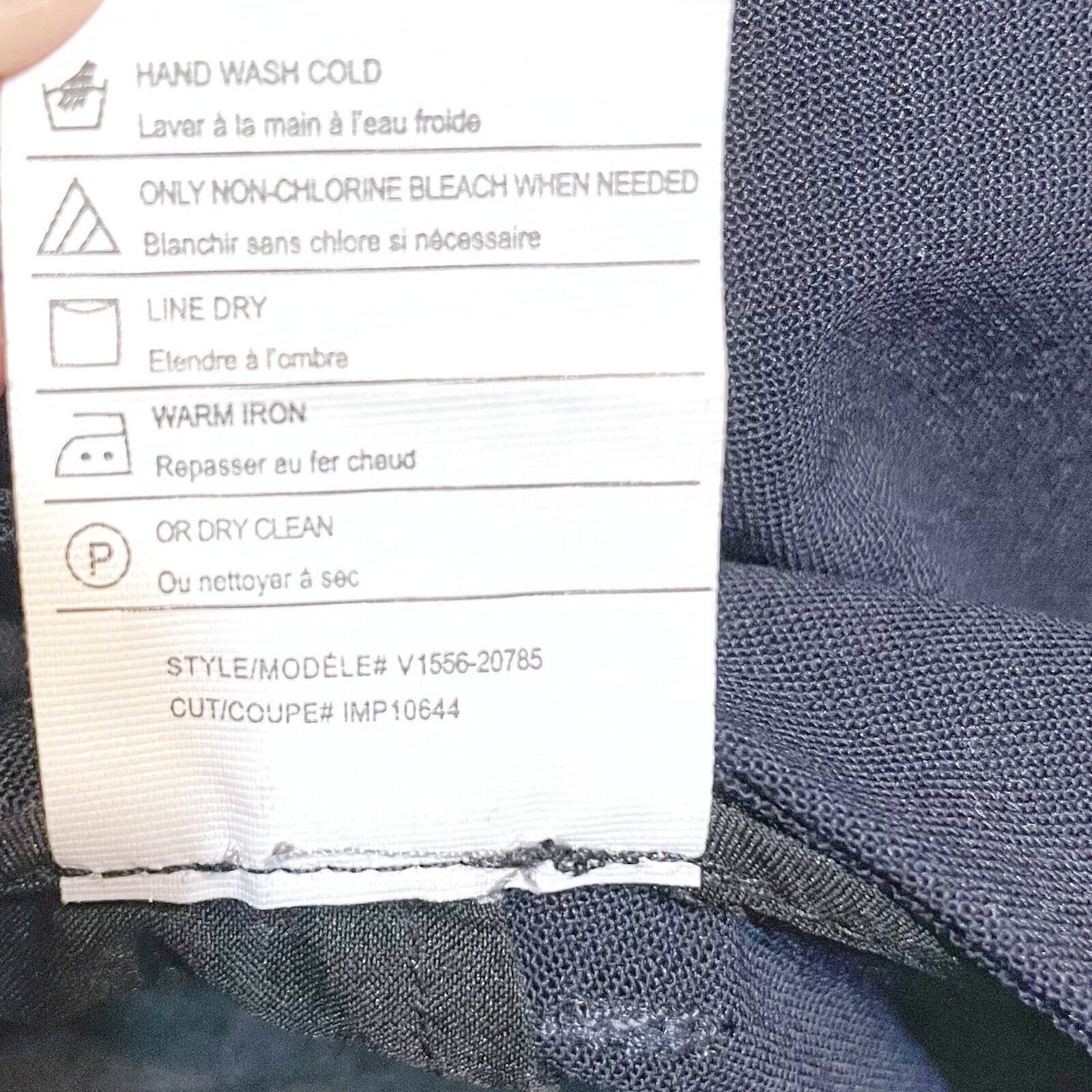 Vince VINCE Navy Tuxedo Side Stripe Dress Pants size 6 Wool Size 29" - 8 Thumbnail