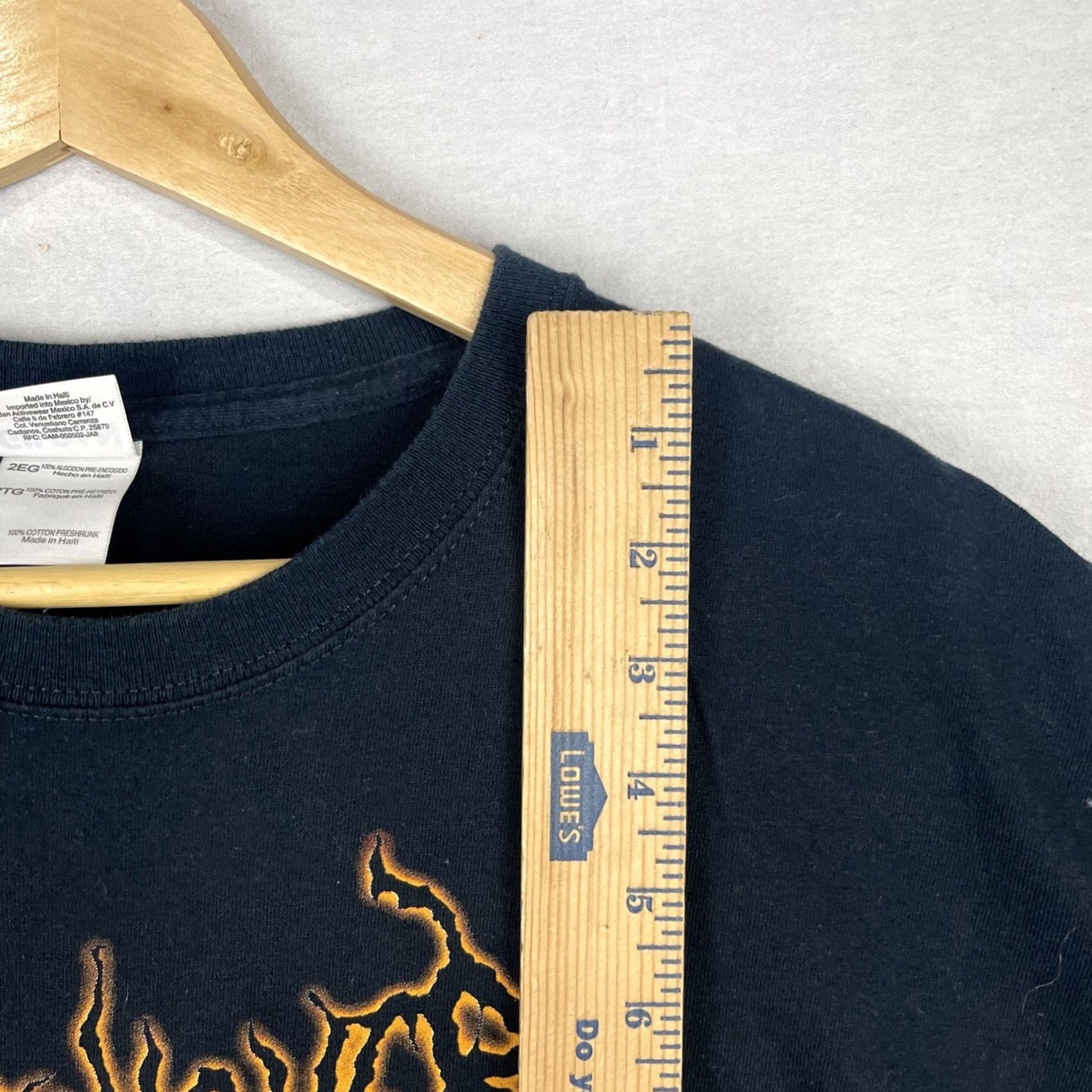 Gildan Blasphemer Shirt Mens 2XL Devouring Deception Five Psalms Celebrating The Death Size US XXL / EU 58 / 5 - 7 Thumbnail