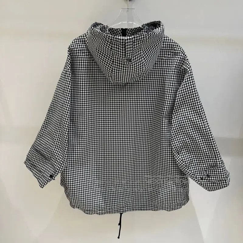 Dior Dior Black Polyester Checkered Women's Jacket . Size XS / US 0-2 / IT 36-38 - 4 Thumbnail