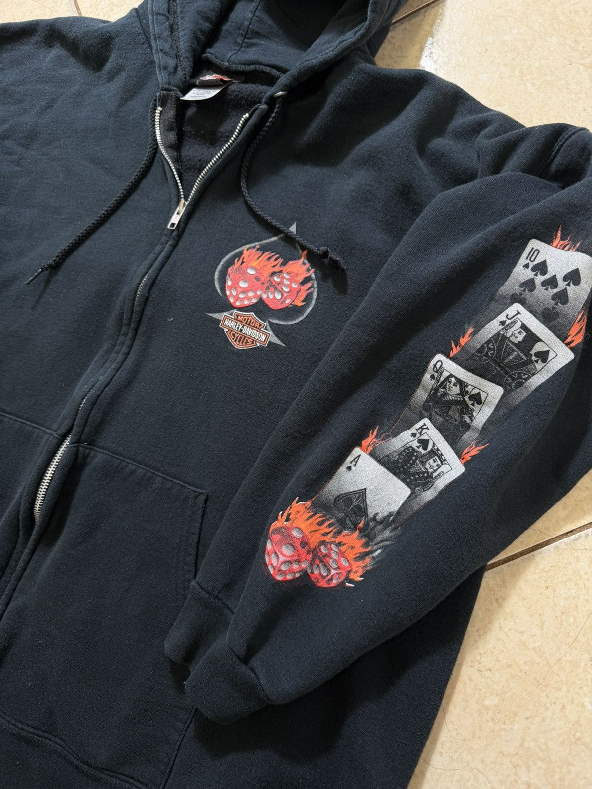 Harley Davidson Harley Davidson Zip Up Hoodie Large Size US L / EU 52-54 / 3 - 3 Thumbnail