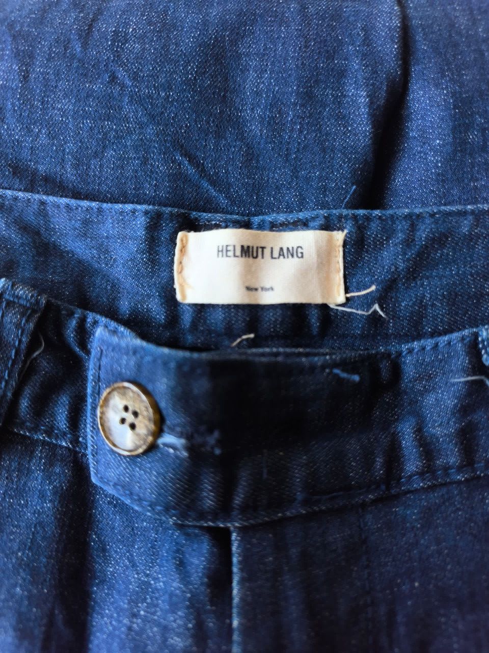 Helmut Lang × Vintage Helmut Lang Denim Casual Pants Size US 31 - 7 Thumbnail