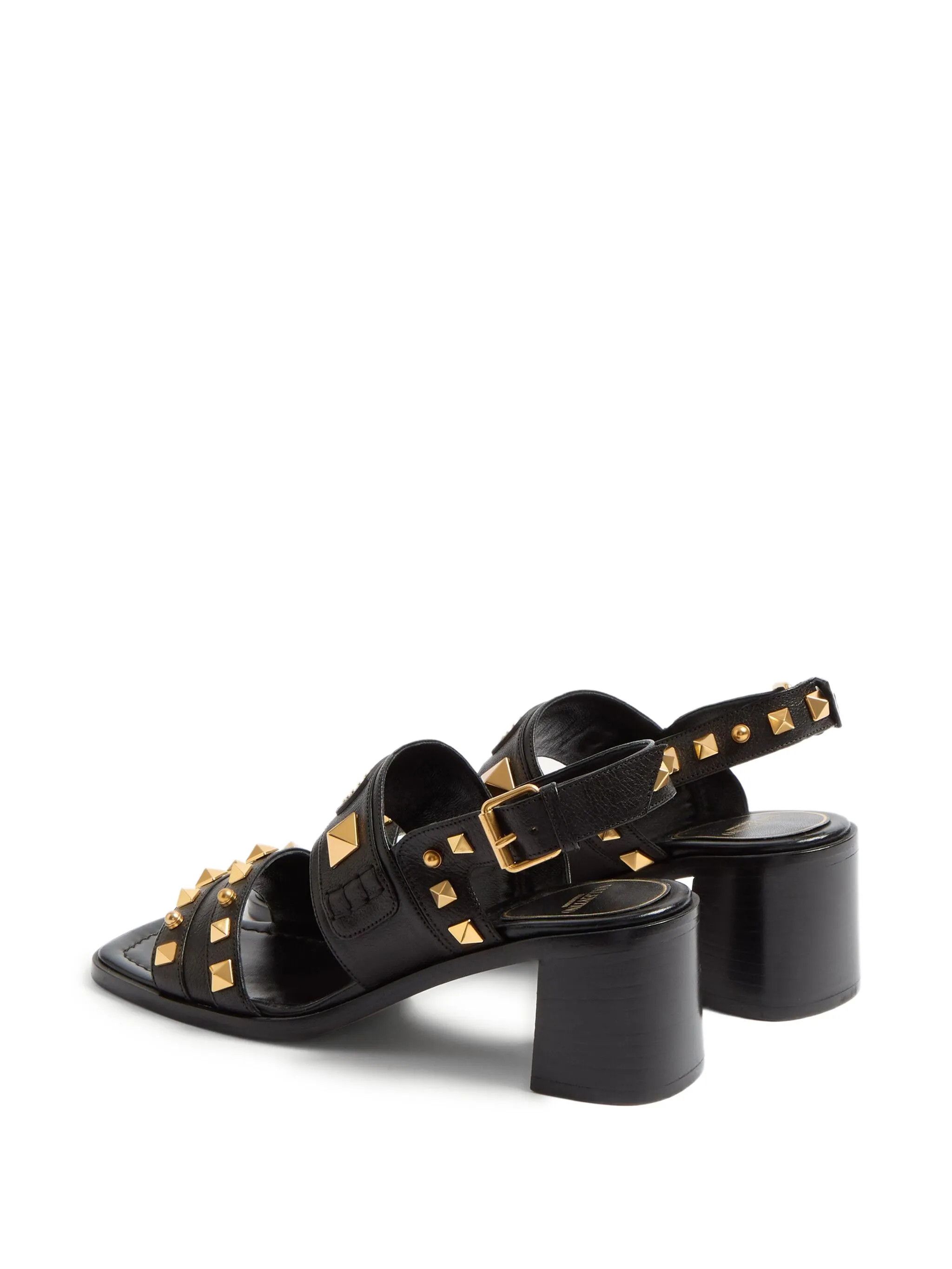 Valentino os11x0126 Blaster Caster Sandals in Black Size US 8 / IT 38 - 3 Thumbnail