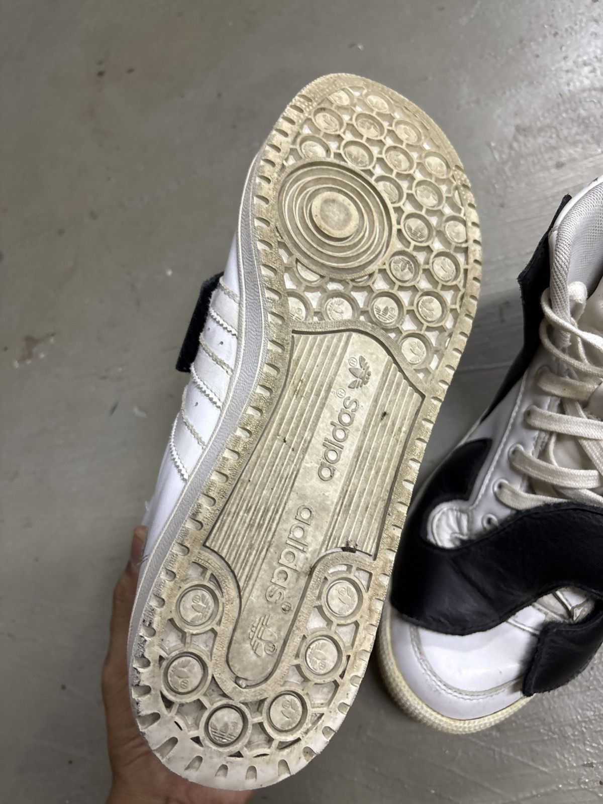 Adidas × Jeremy Scott adidas Originals Jeremy Scott LETTERS LEATHER Black White Size US 8.5 / EU 41-42 - 20 Thumbnail
