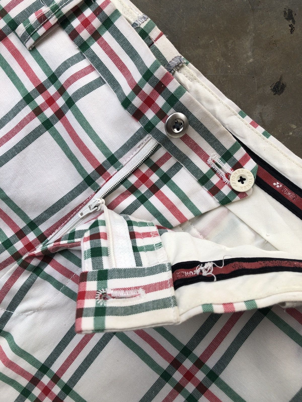 Japanese Brand Casual Vintage Golf Yonex Plaid Pants Tartan Trousers Size US 32 / EU 48 - 3 Thumbnail