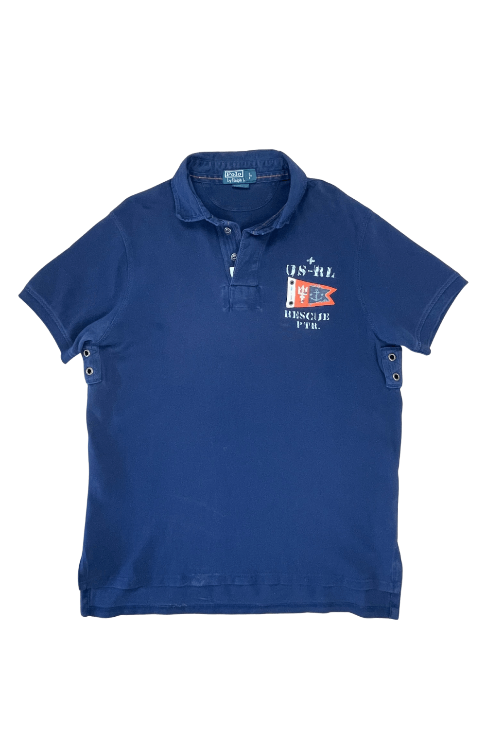 Polo Ralph Lauren SS09 Polo Rl “Rescue Patrol” P-32 Naval Polo – Custom / L Size US L / EU 52-54 / 3 - 1 Thumbnail