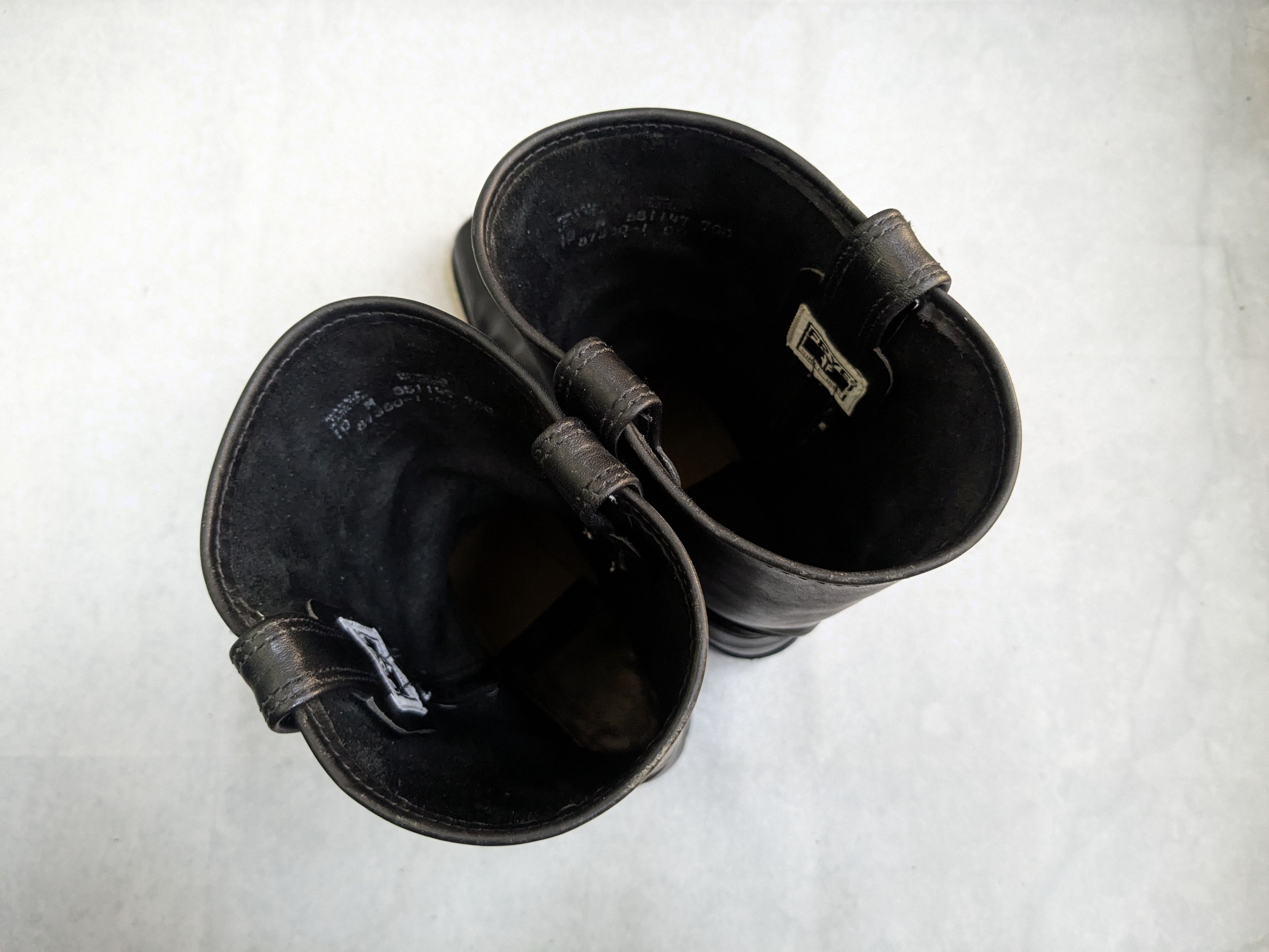 Frye Frye Harness Boots Black Leather 10 M Buckle Size US 10 / EU 43 - 13 Thumbnail