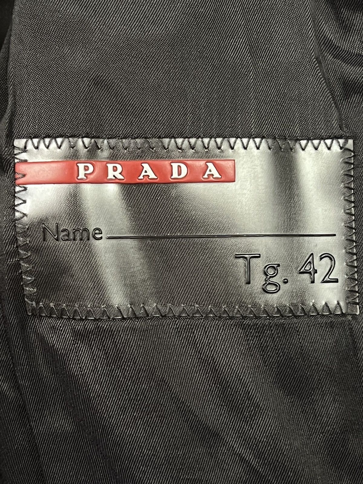 Designer × Prada 🔴 RARE Prada grey nylon coat made in Ukraine Size M / US 6-8 / IT 42-44 - 6 Thumbnail