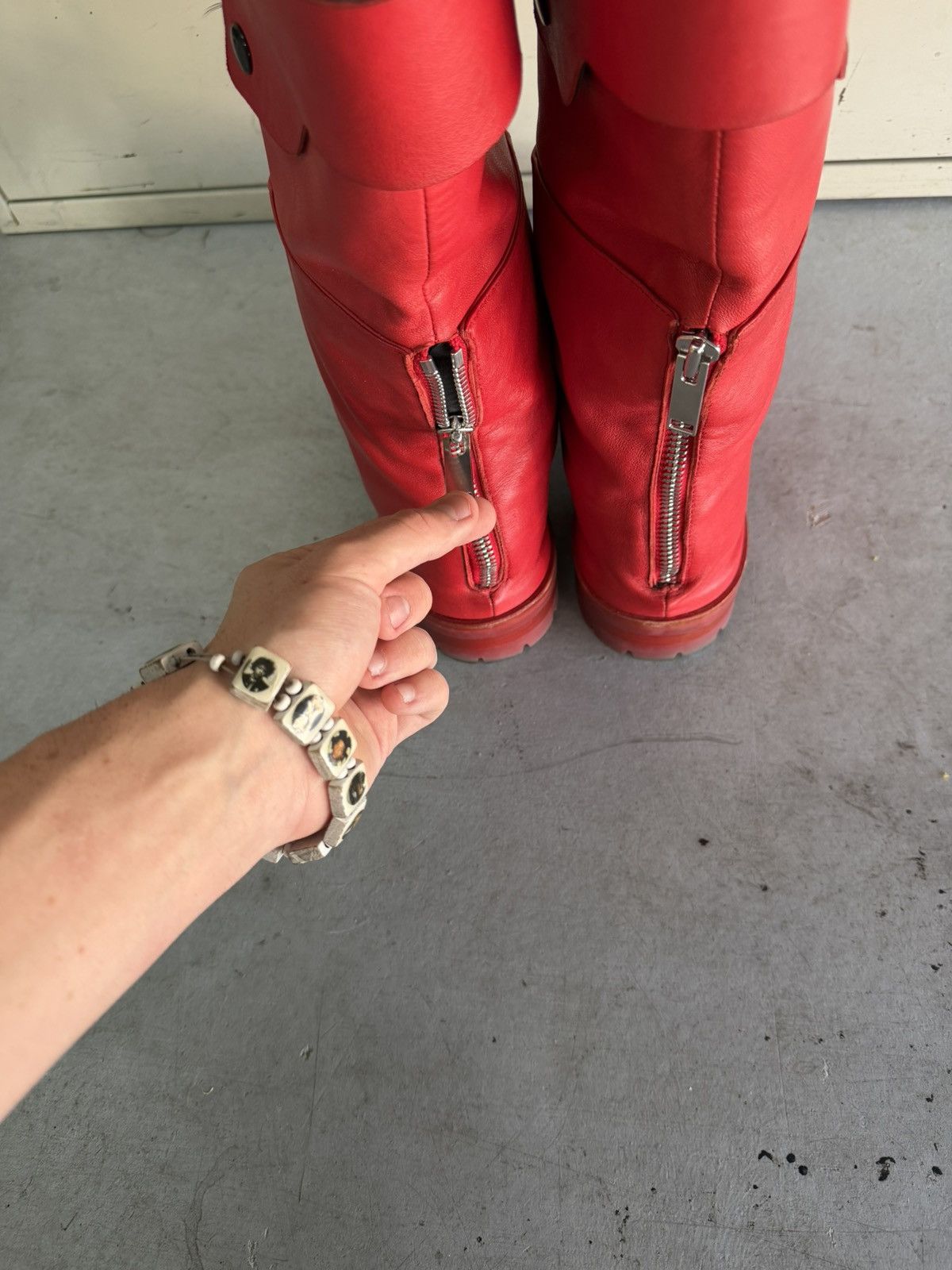 424 424 Red Dragonrider Boot Size US 7 / EU 40 - 6 Thumbnail