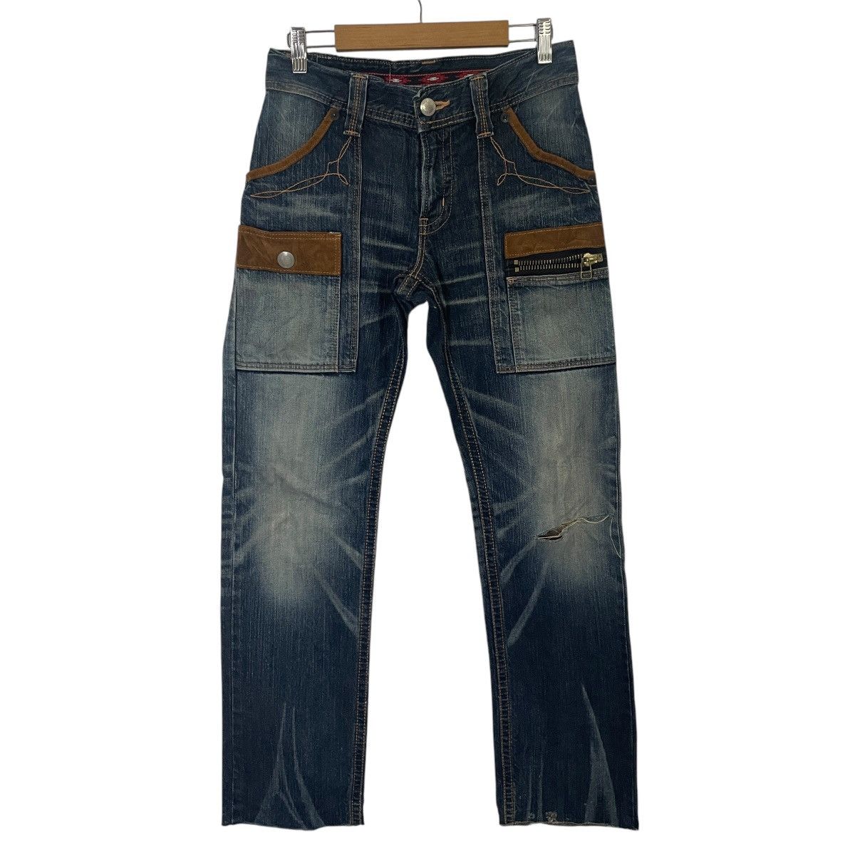 Edwin Vintage Edwin Cowboy Bush Pants Denim Size 29" - 1 Thumbnail