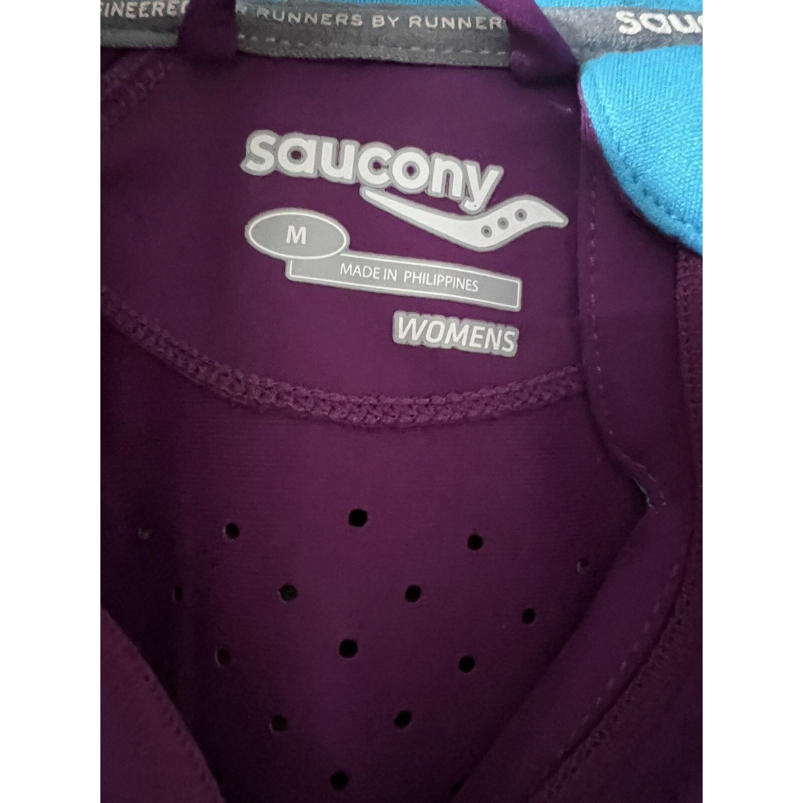 Saucony Saucony Womens Nomad Sportop Jacket Purple Size M A003301 Size M / US 6-8 / IT 42-44 - 6 Thumbnail