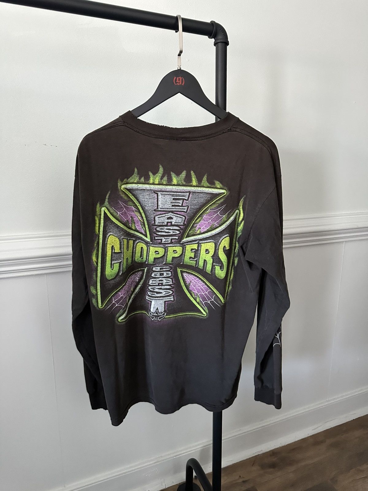 Vintage RARE EAST COAST CHOPPERS LONG SLEEVE Size US L / EU 52-54 / 3 - 2 Thumbnail