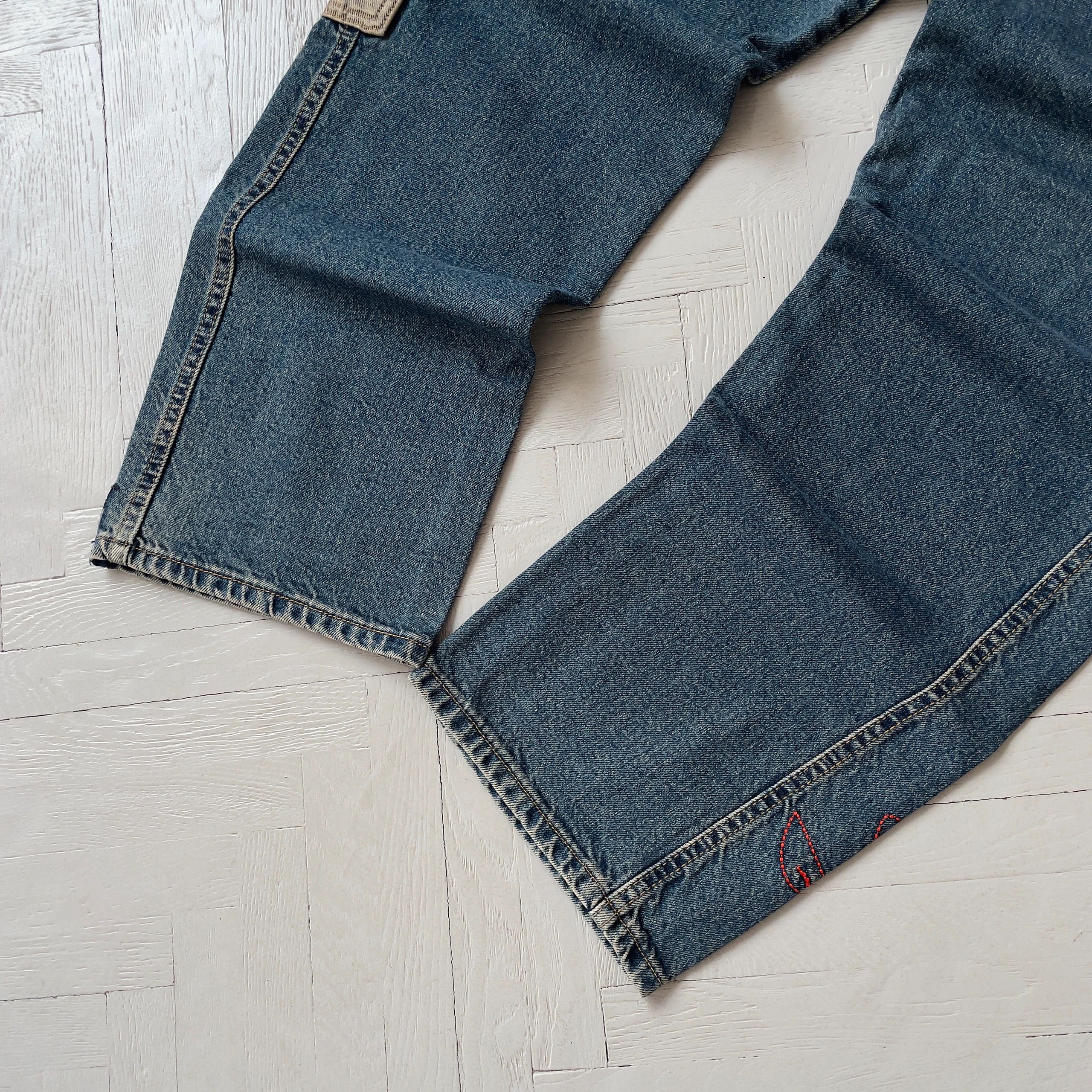 Airwalk Airwalk Baggy Denim Skater Jeans JNCO Style Size US 30 / EU 46 - 6 Thumbnail