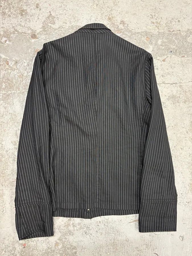 Emporio Armani 2000s Emporio Armani Vertical Stripes Jacket Size US M / EU 48-50 / 2 - 6 Thumbnail