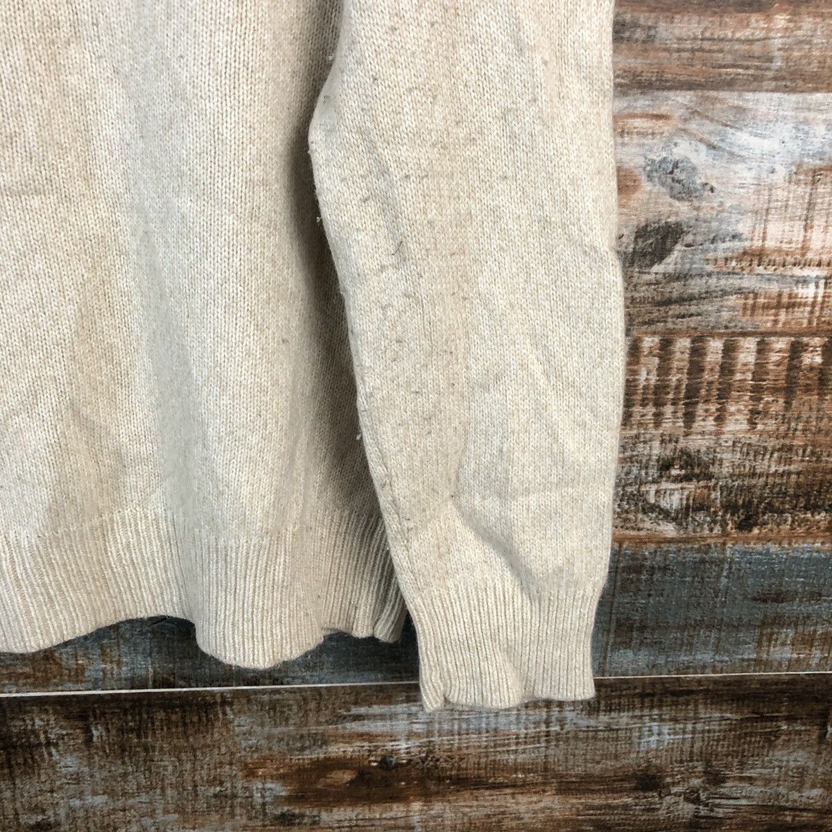 Homespun Knitwear × Japanese Brand Simple Life Brown vintage Knitwear #A2194 Size US L / EU 52-54 / 3 - 16 Thumbnail
