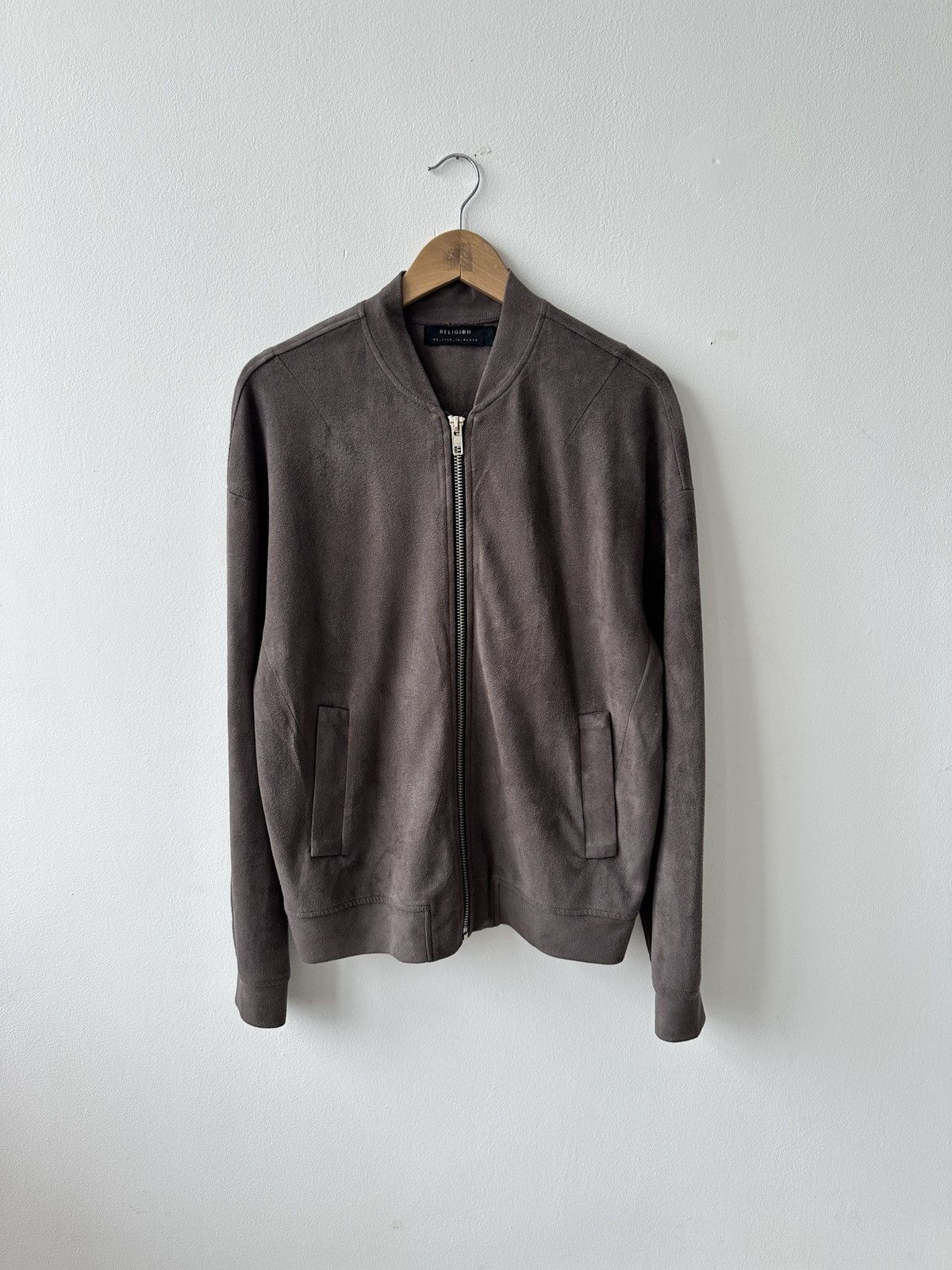 Japanese Brand Religion Bomber Jacket like suede Size US M / EU 48-50 / 2 - 2 Thumbnail