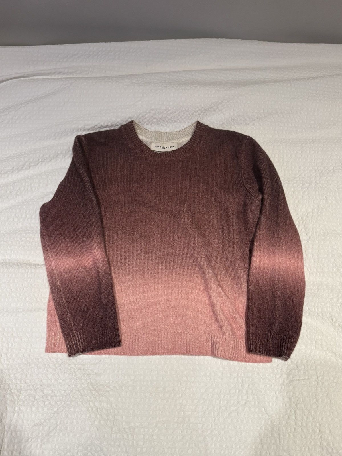 Tory Burch Tony Butch Ombré-Effect Cashmere Jumper Size M / US 6-8 / IT 42-44 - 1 Thumbnail