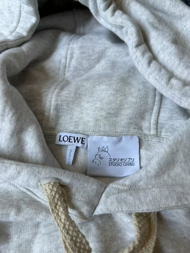 Loewe LOEWE Grey Chihiro hoodie Size XL / US 12-14 / IT 48-50 - 3 Thumbnail