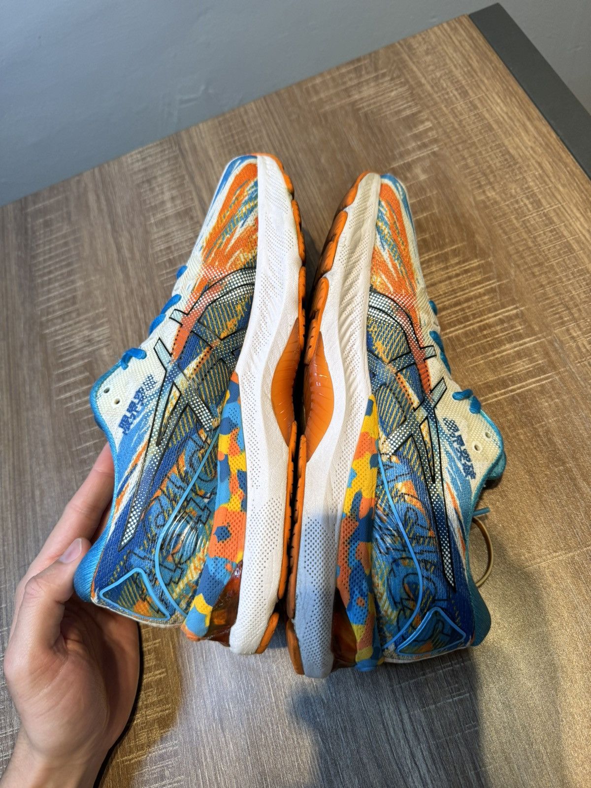 Asics ASICS Gel Nimbus 23 Mens Running Shoes Digital Aqua Size 9 Size US 9 / EU 42 - 5 Thumbnail