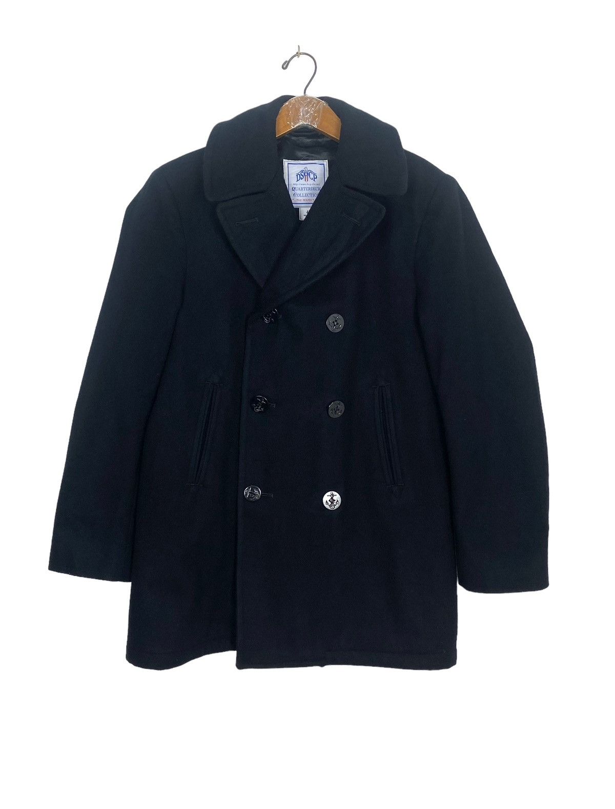 Vintage Rare‼️ Vintage DSCP Quaterdeck Collection Wool Overcoat Size US M / EU 48-50 / 2 - 1 Thumbnail
