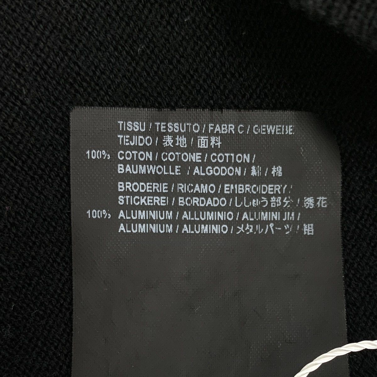 Saint Laurent Paris HW0427 Yves Saint laurent black beaded cotton hoodie Size M / US 6-8 / IT 42-44 - 8 Thumbnail