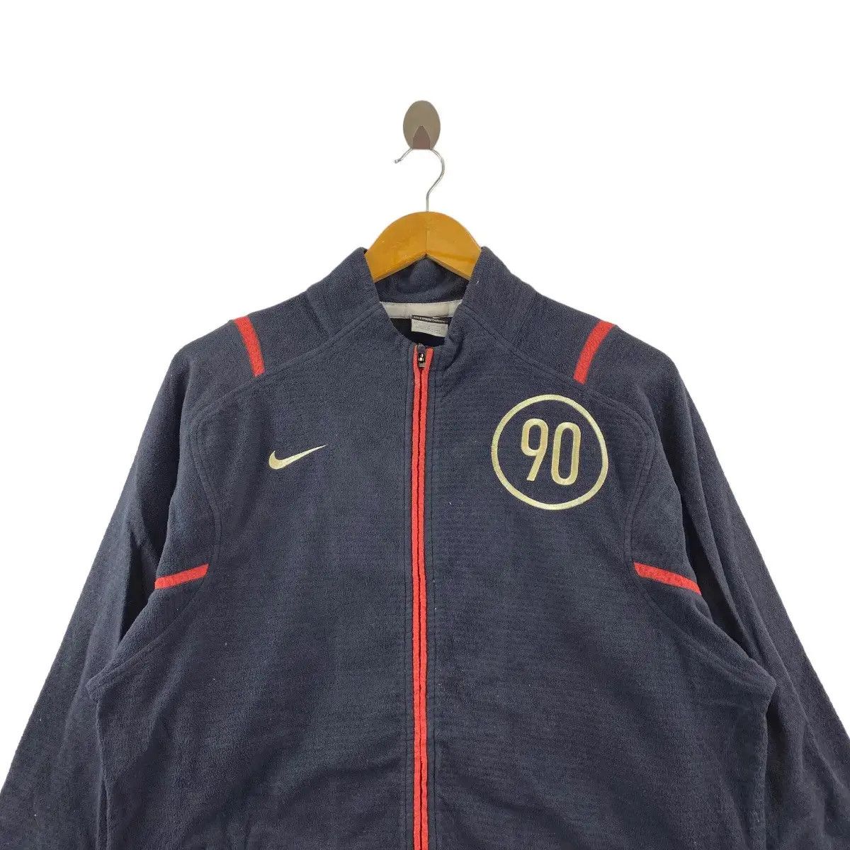 Nike Vintage NIKE SPHERE THERMAL Total 90 Zipper Sweatshirt Size US L / EU 52-54 / 3 - 2 Thumbnail
