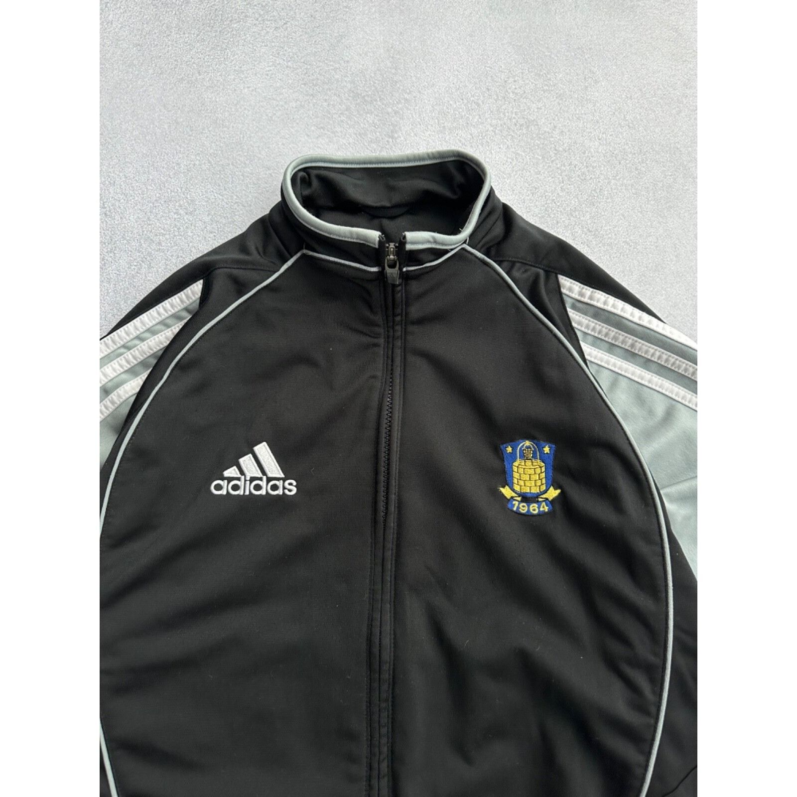 Adidas VTG Adidas Brondby Football 00s Track Jacket Size US S / EU 44-46 / 1 - 6 Thumbnail