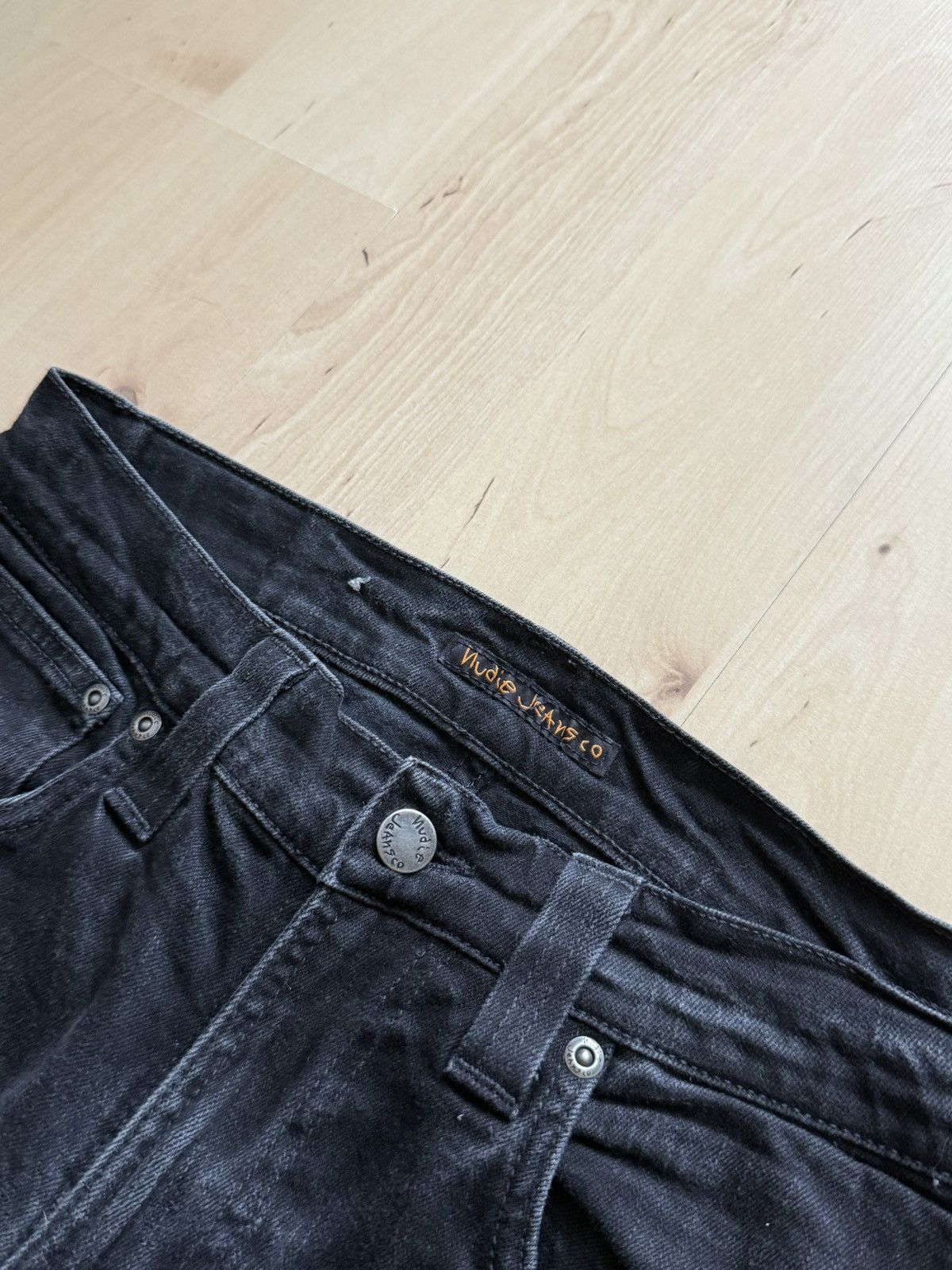 Nudie Jeans Nudie Jeans Taped Ted skinny denim jeans 32/32 Size US 32 / EU 48 - 3 Thumbnail